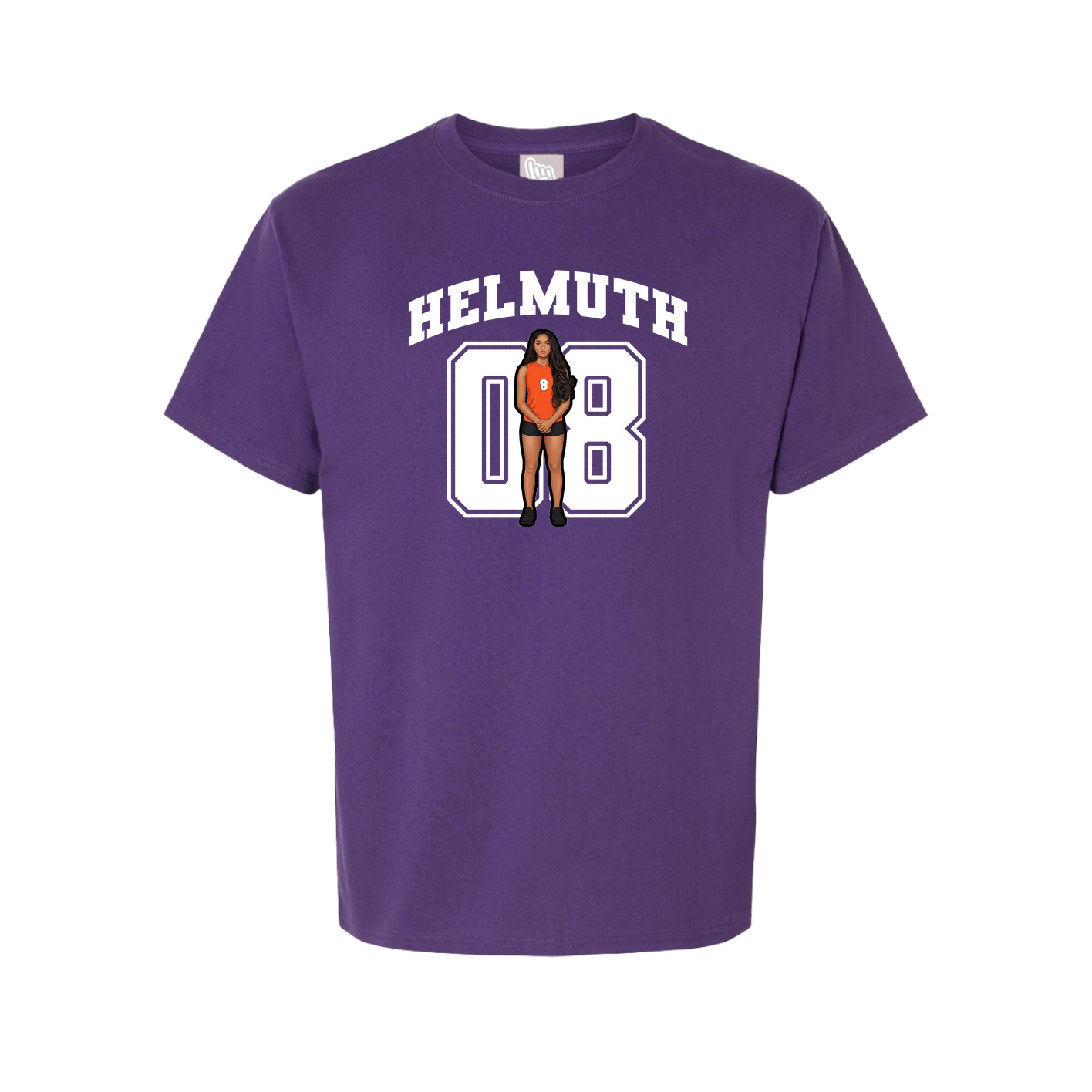 Tee — Number in Purple