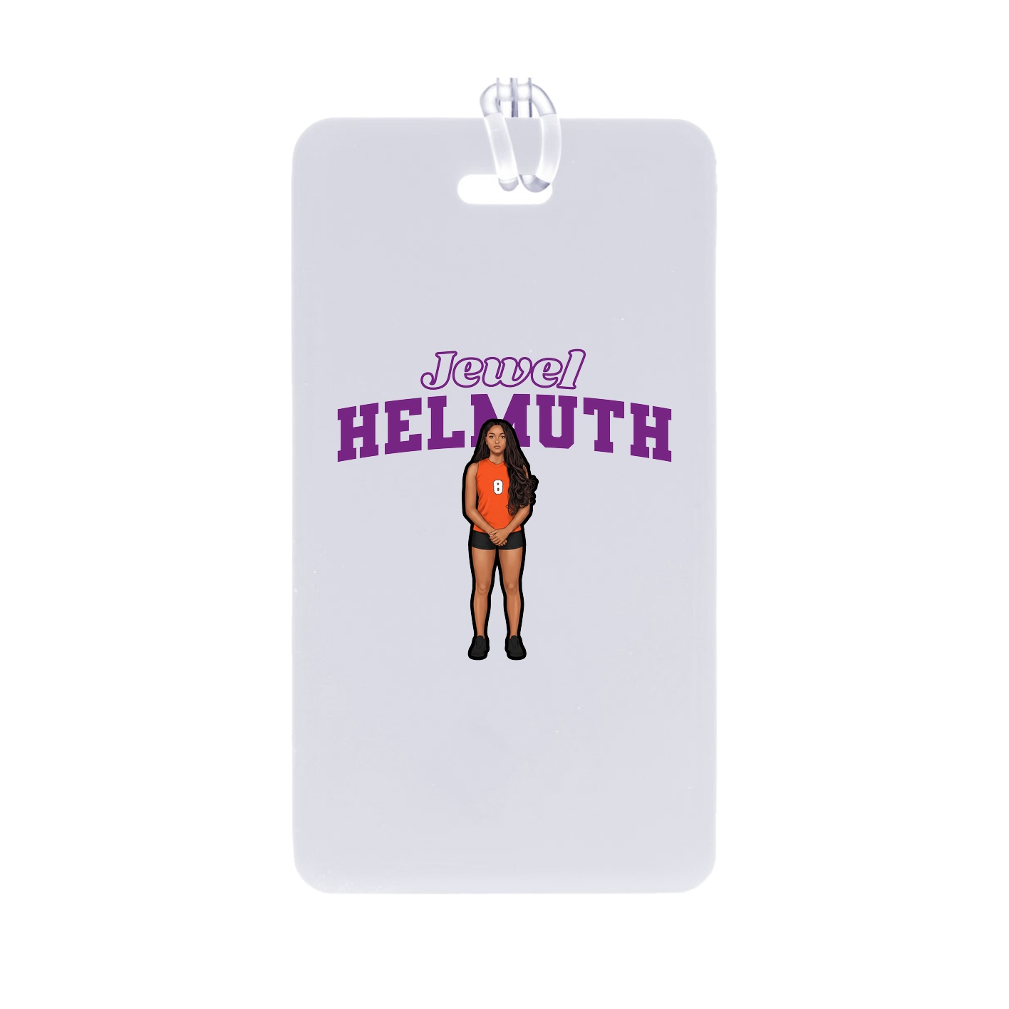 Bag Tag — Name Arch in Classic