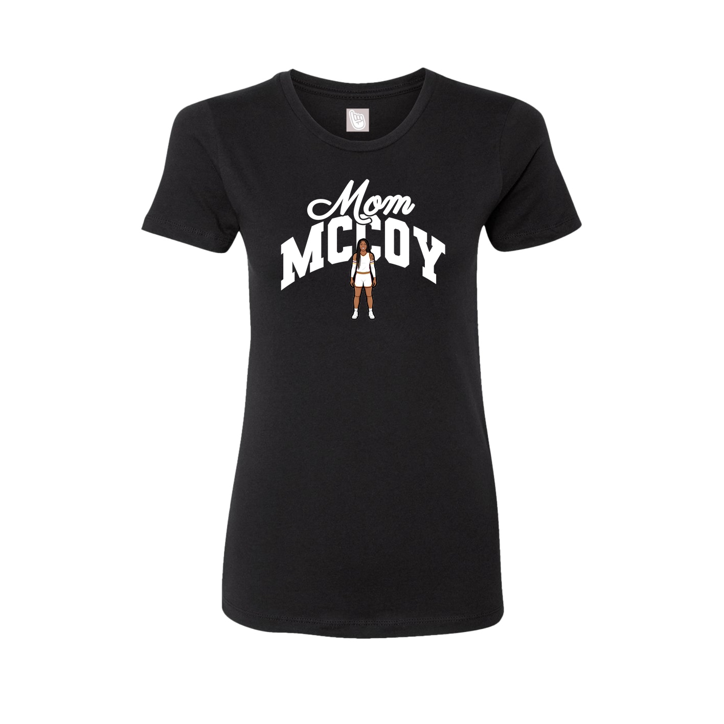 Womens Tee — Mothers Day Arch in Black