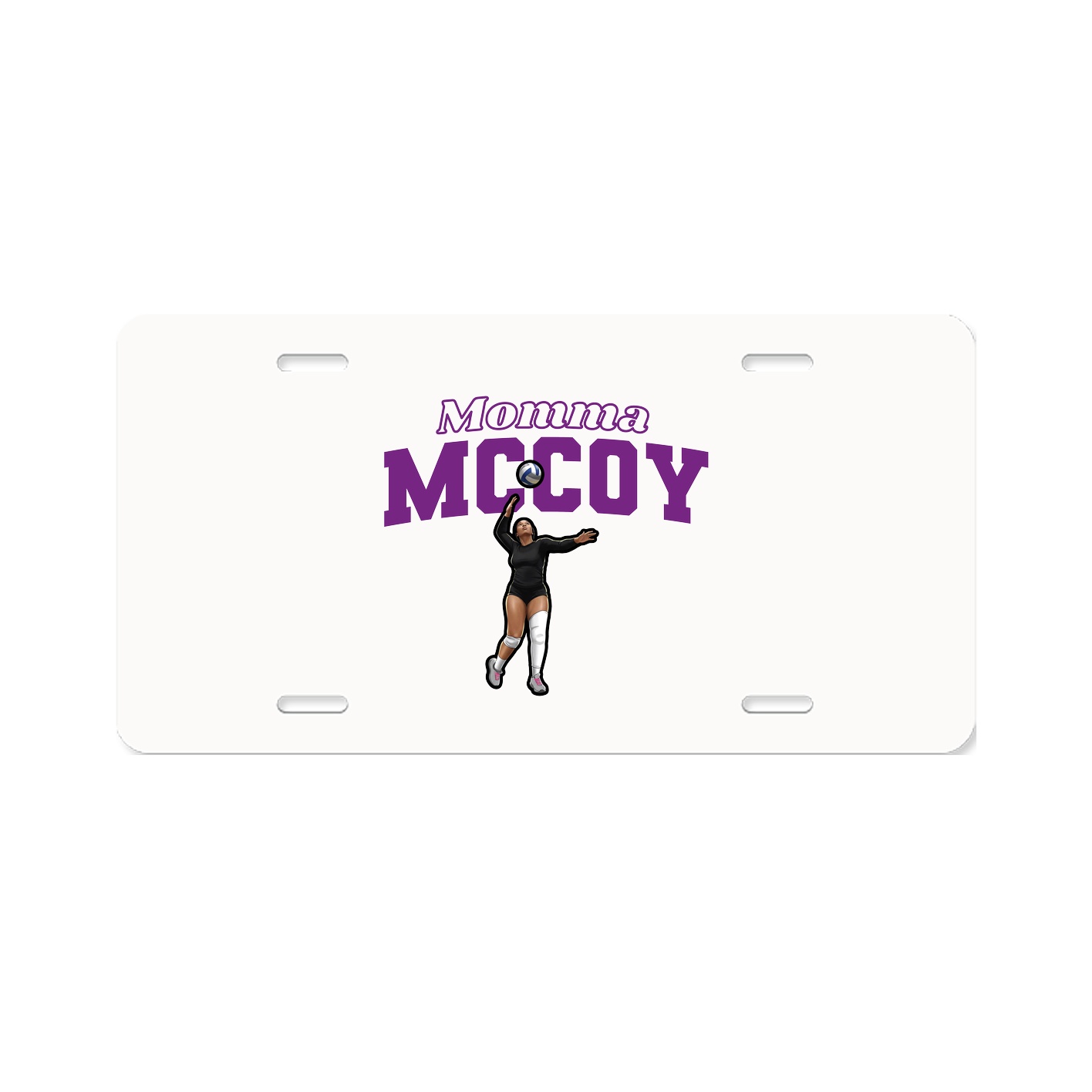 License Plate — Mothers Day Block in Classic