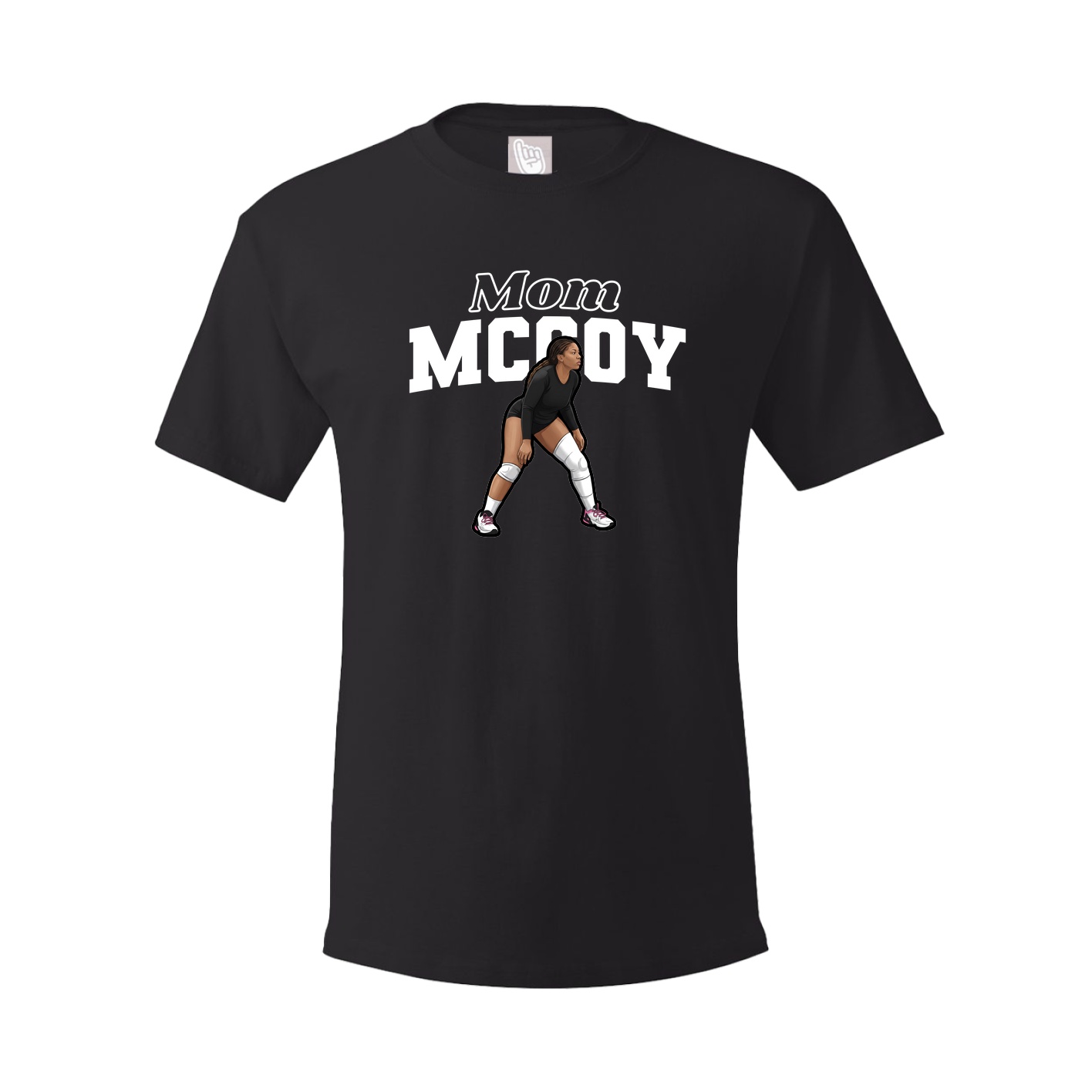 Youth Tee — Mothers Day Block in Black