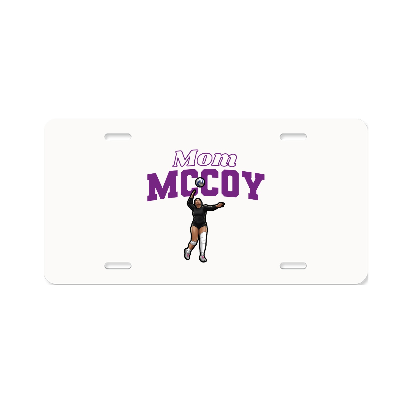 License Plate — Mothers Day Block in Classic