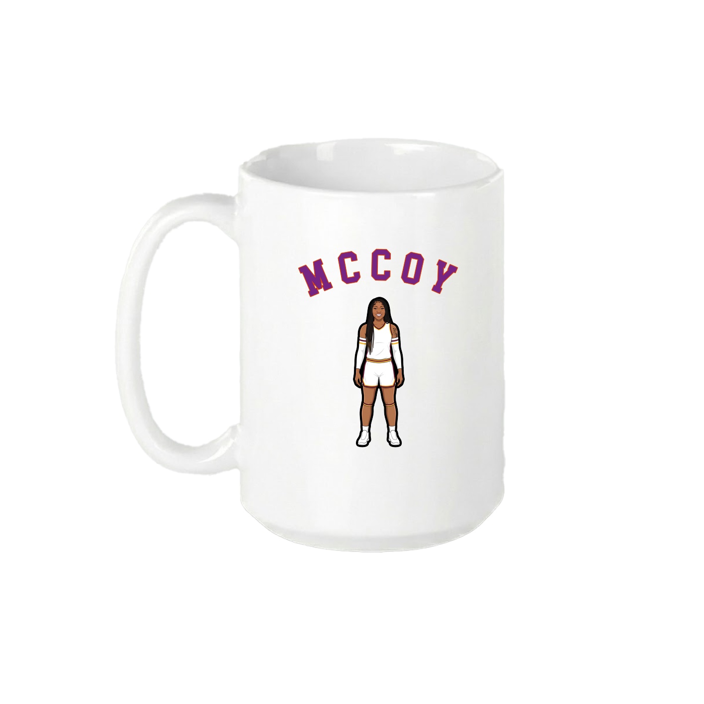 15oz Coffee Mug — Shirsey Arch in White