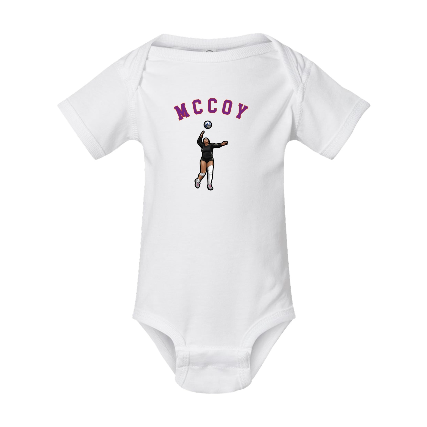 Baby Onesie — Shirsey Arch in White