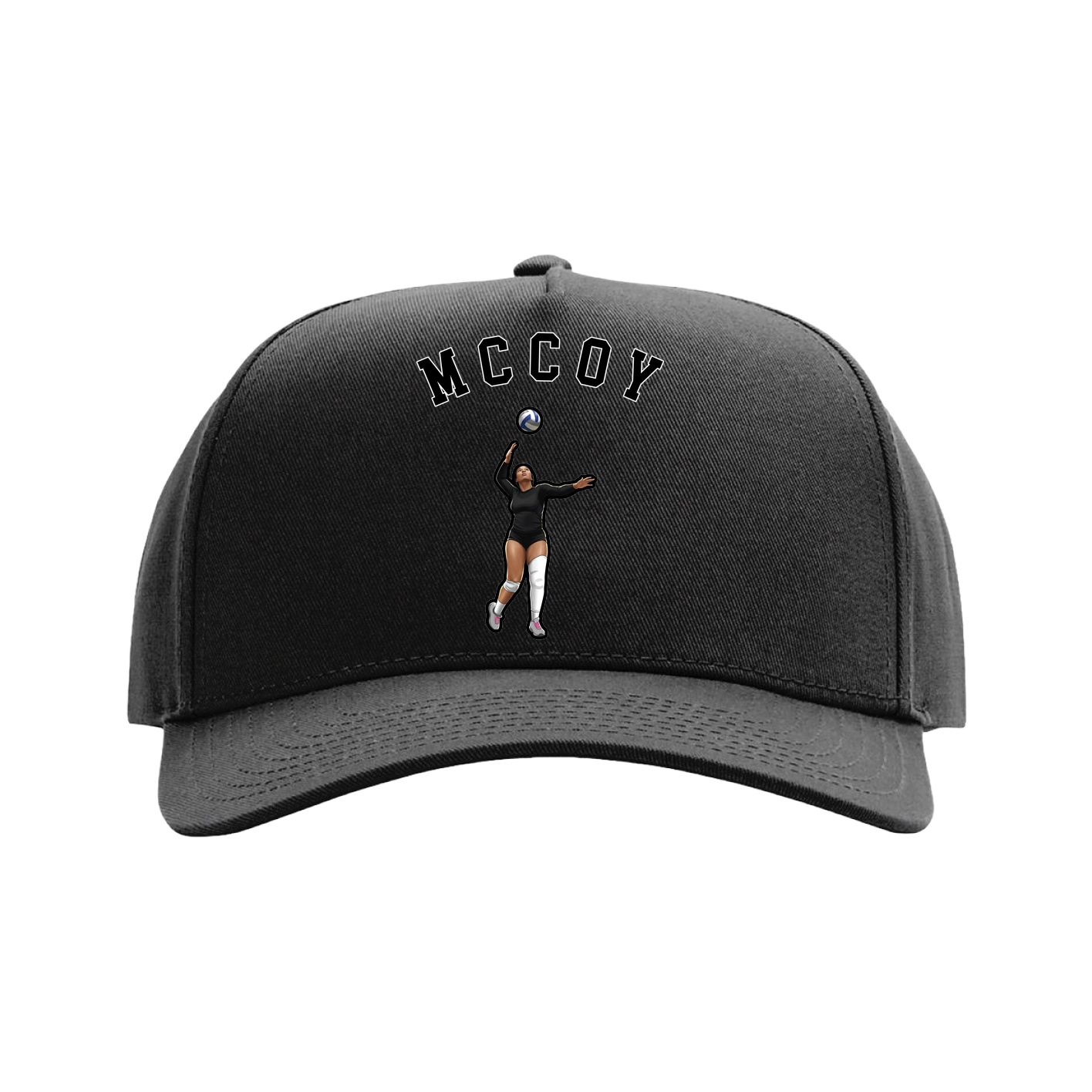 Full Fabric Five-Panel Champ Cap