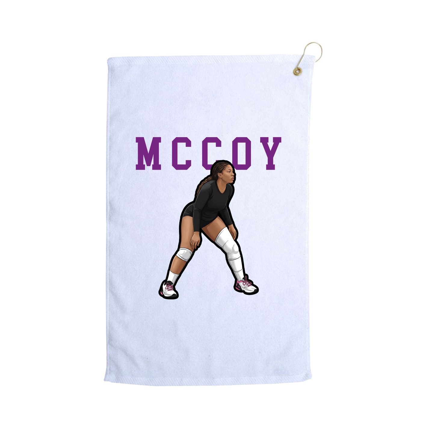 Golf Towel — Shirsey in White