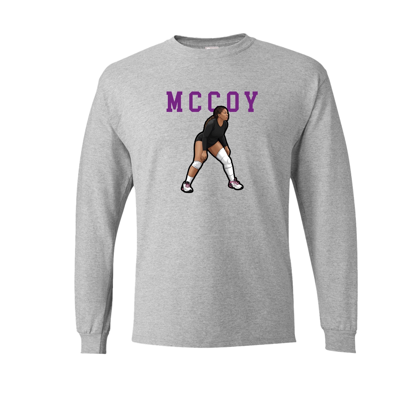 Long Sleeve Tee — Shirsey in Grey