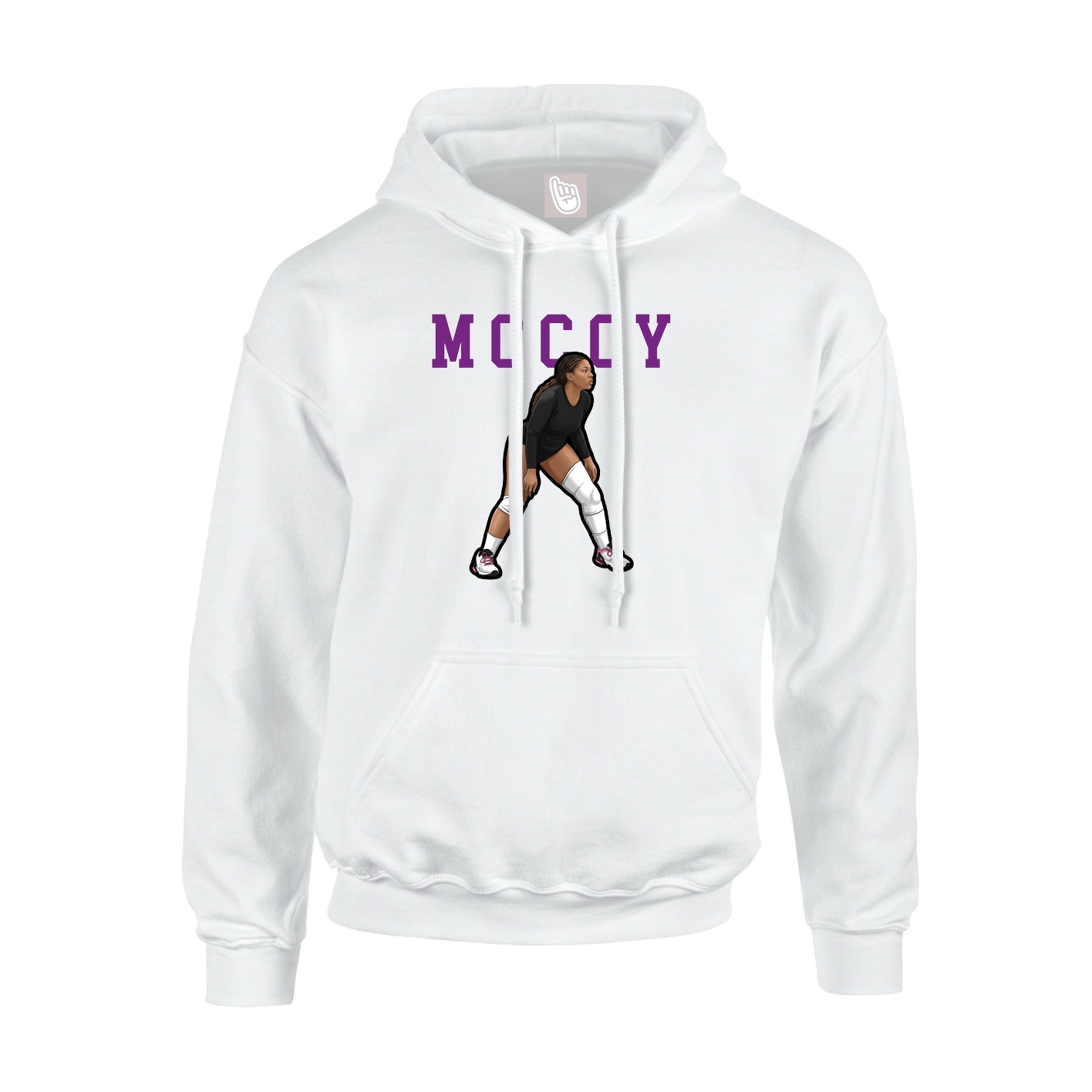 Youth Hoodie — Shirsey in White