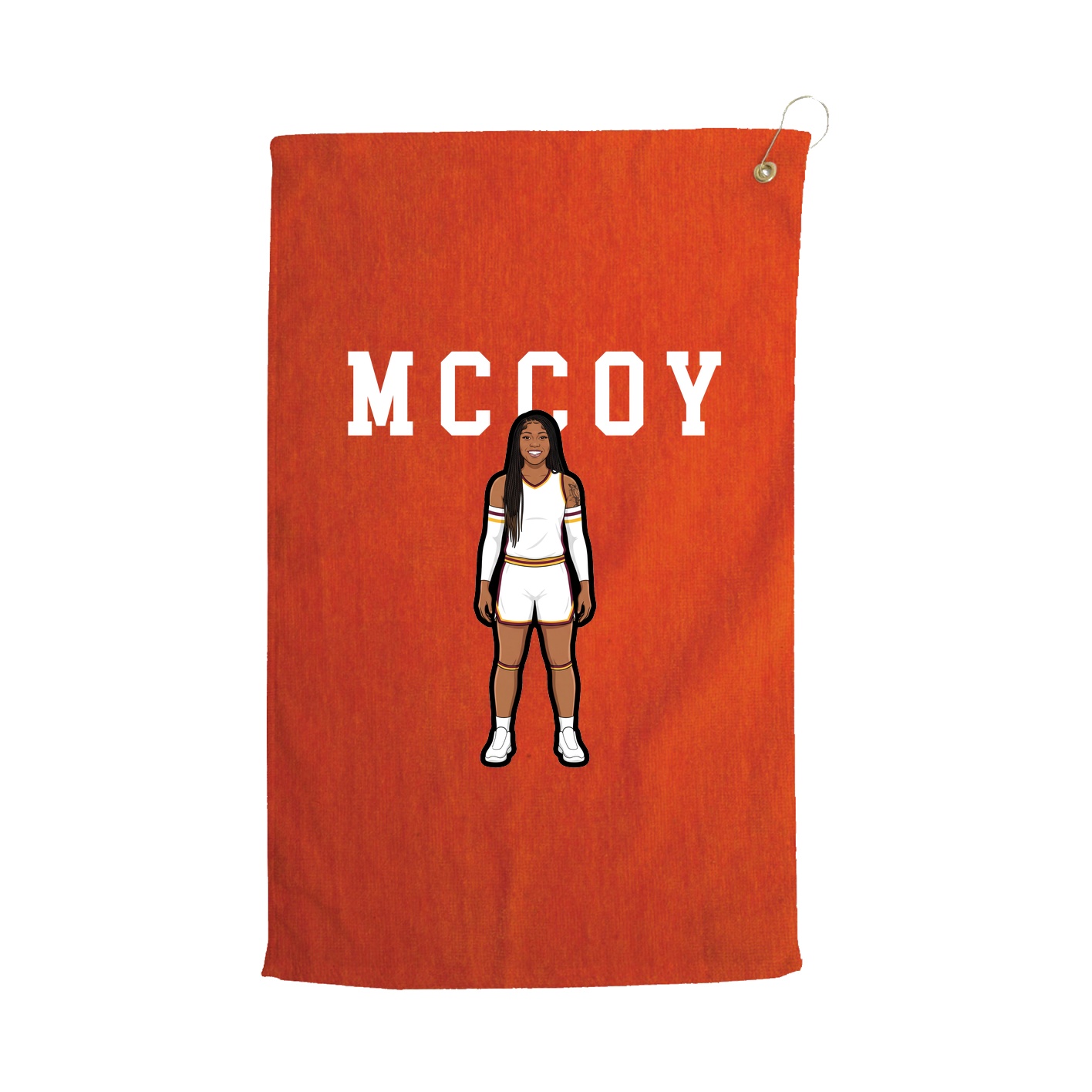 Golf Towel — Shirsey in Orange