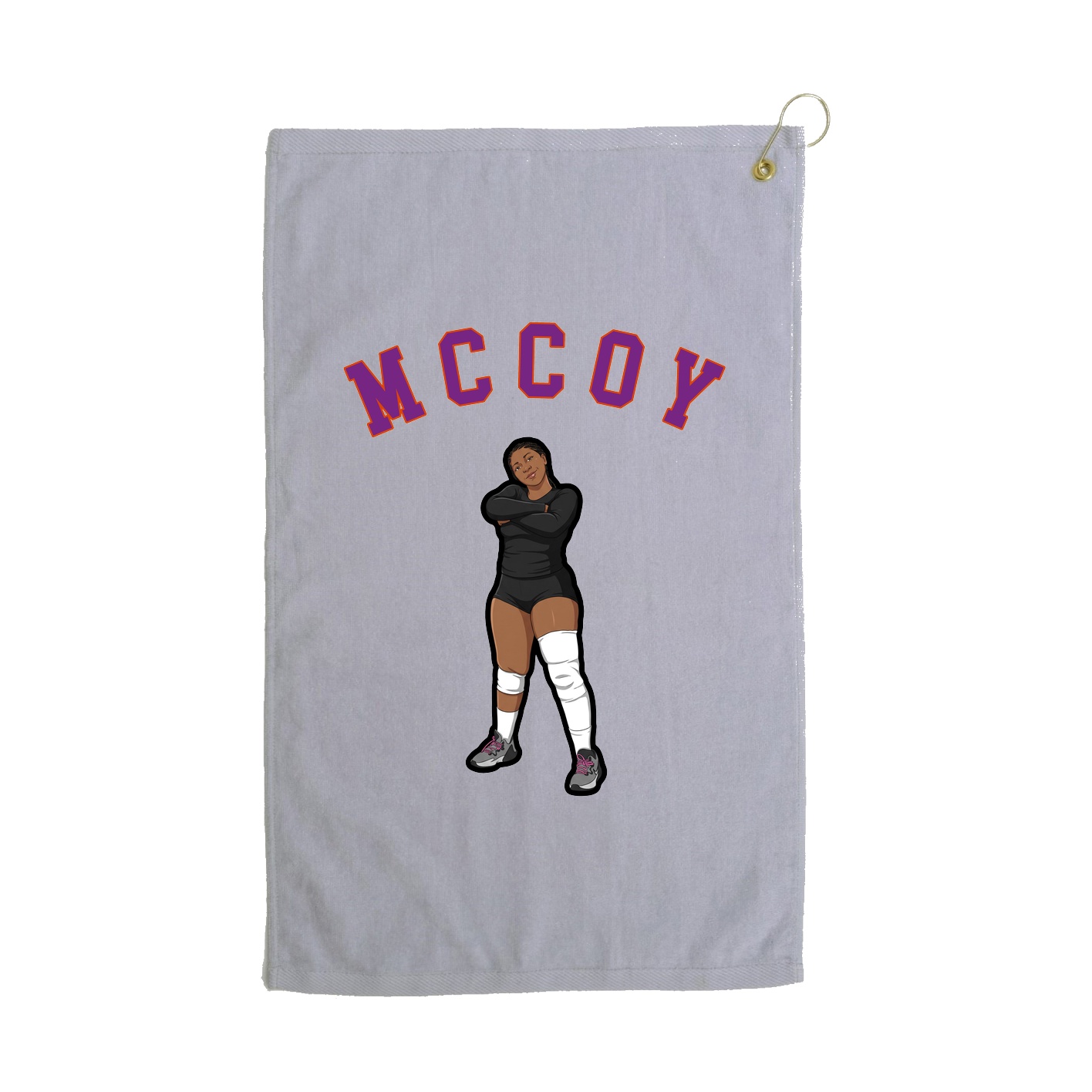 Golf Towel — Shirsey Arch in Grey