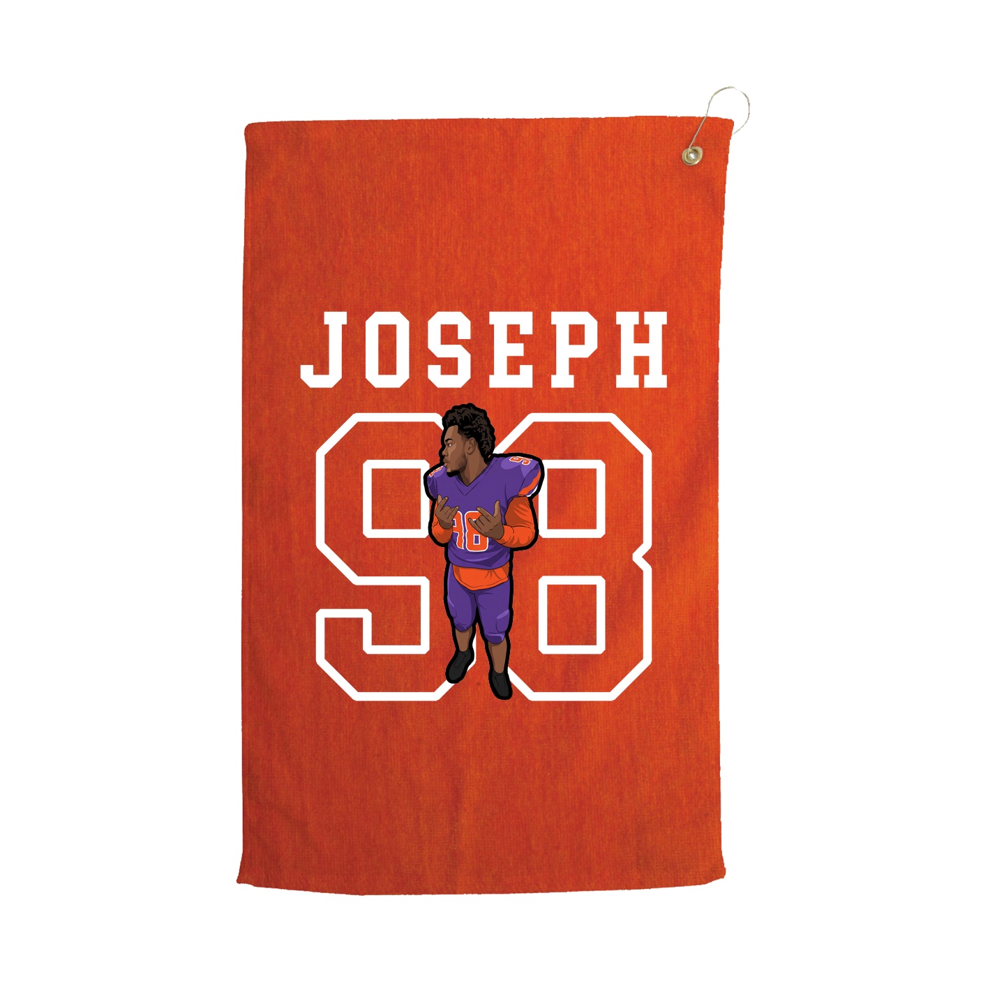 Golf Towel — Shirsey in Orange