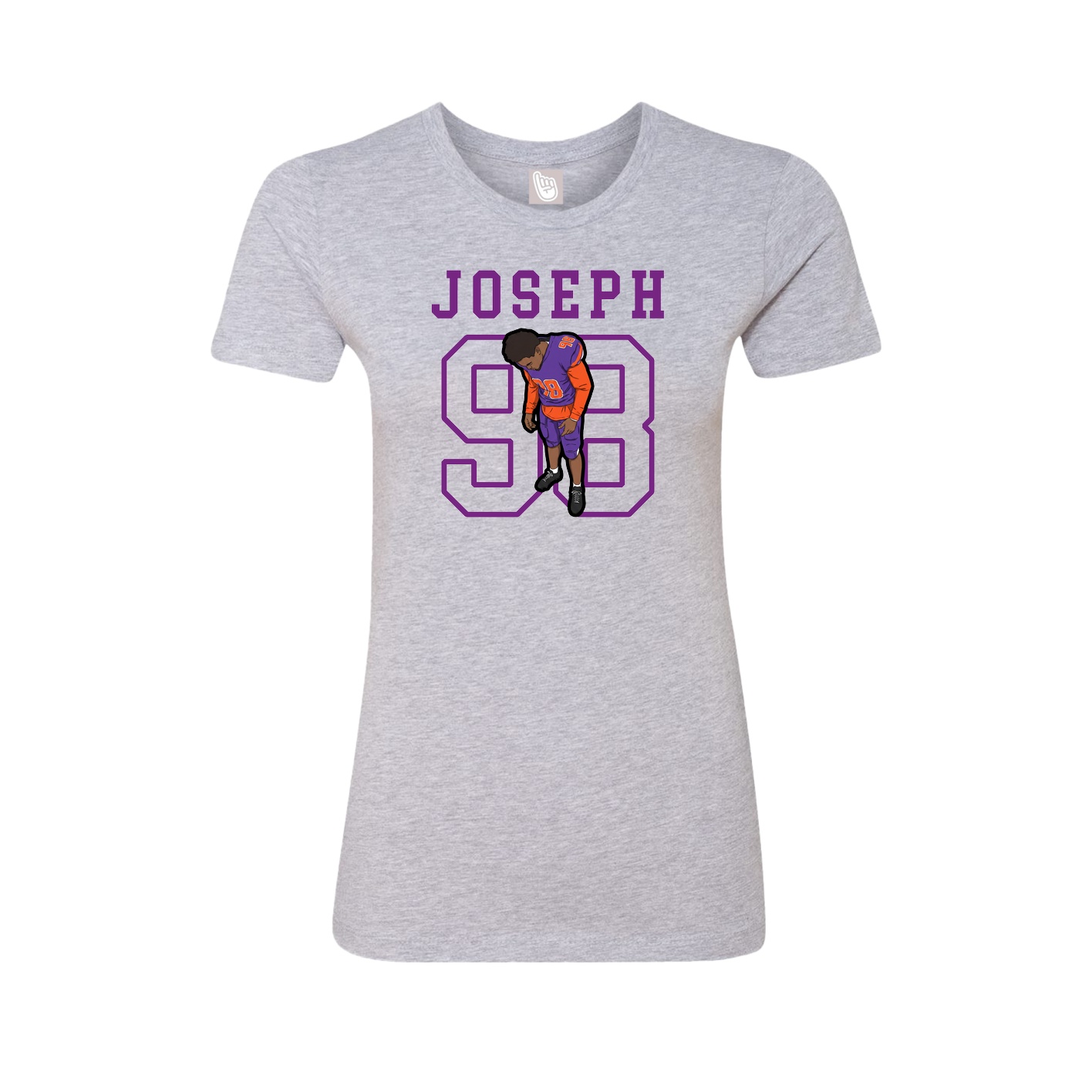Fitted Women's Tee — Shirsey in Grey