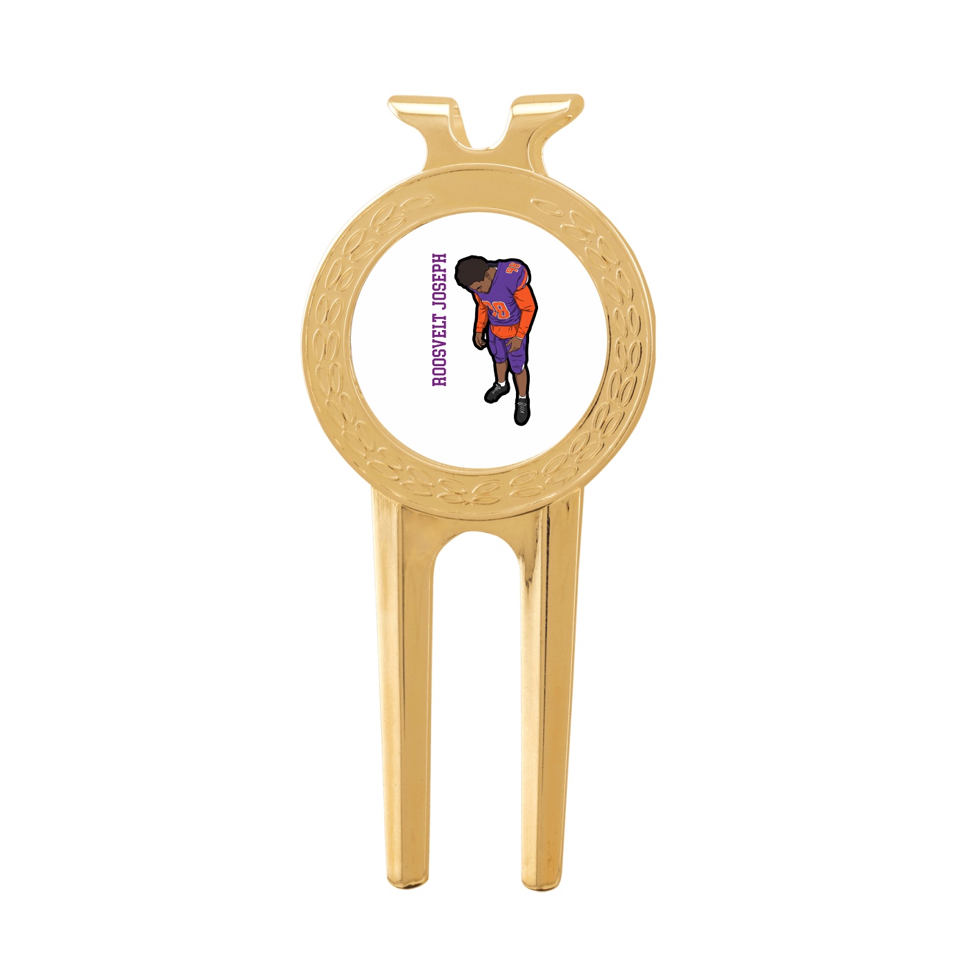 Divot Tool with Ball Marker — Name Vertical in Classic