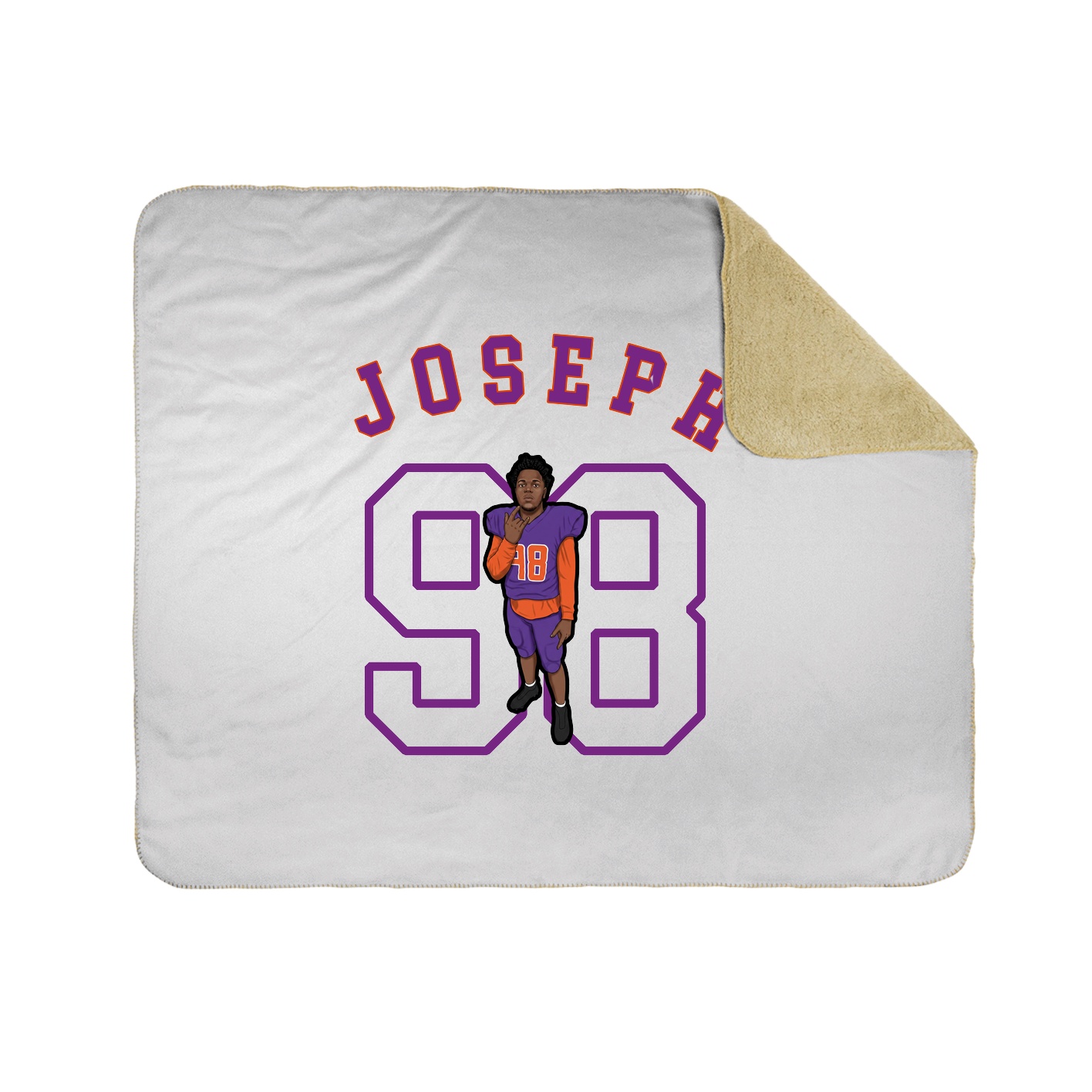 Throw Blanket — Shirsey Arch in White