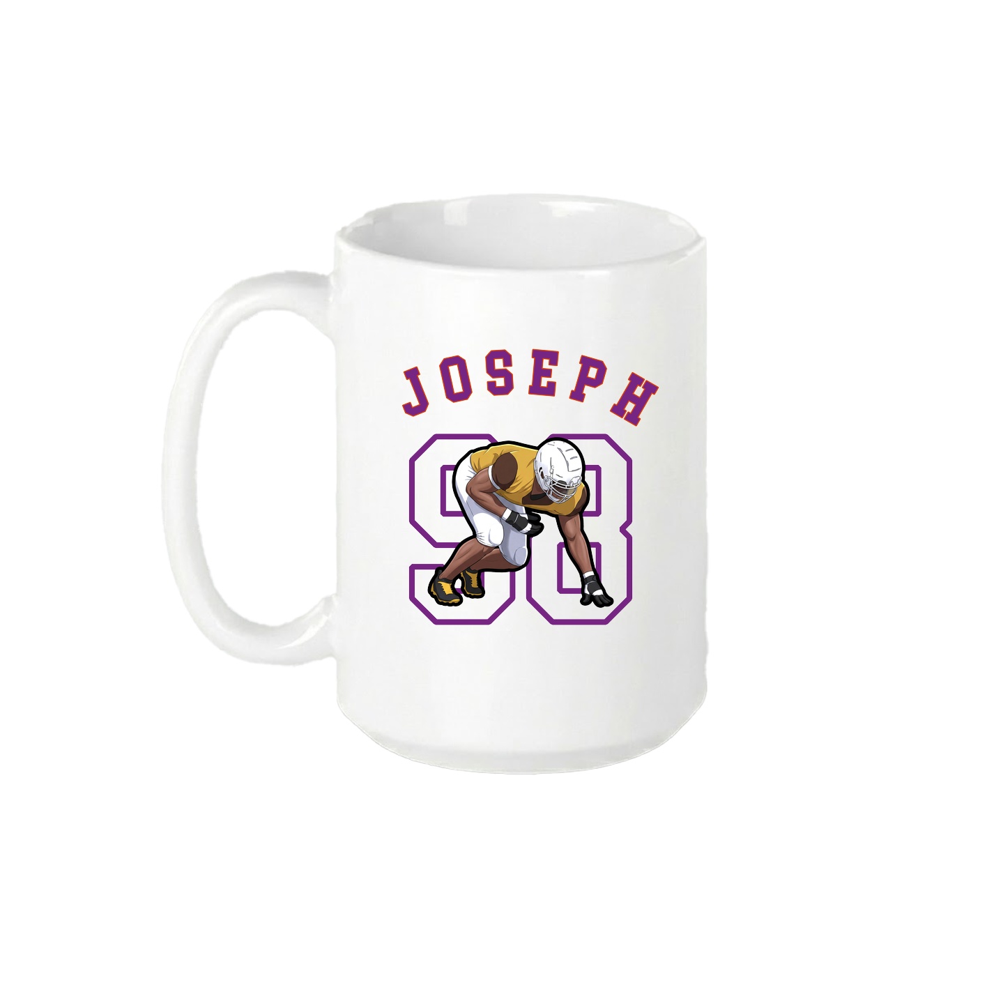 15oz Coffee Mug — Shirsey Arch in White