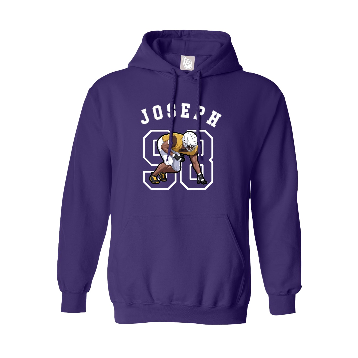 Hoodie — Shirsey Arch in Purple