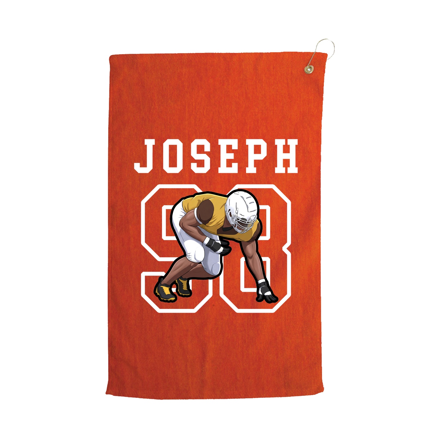 Golf Towel — Shirsey in Orange