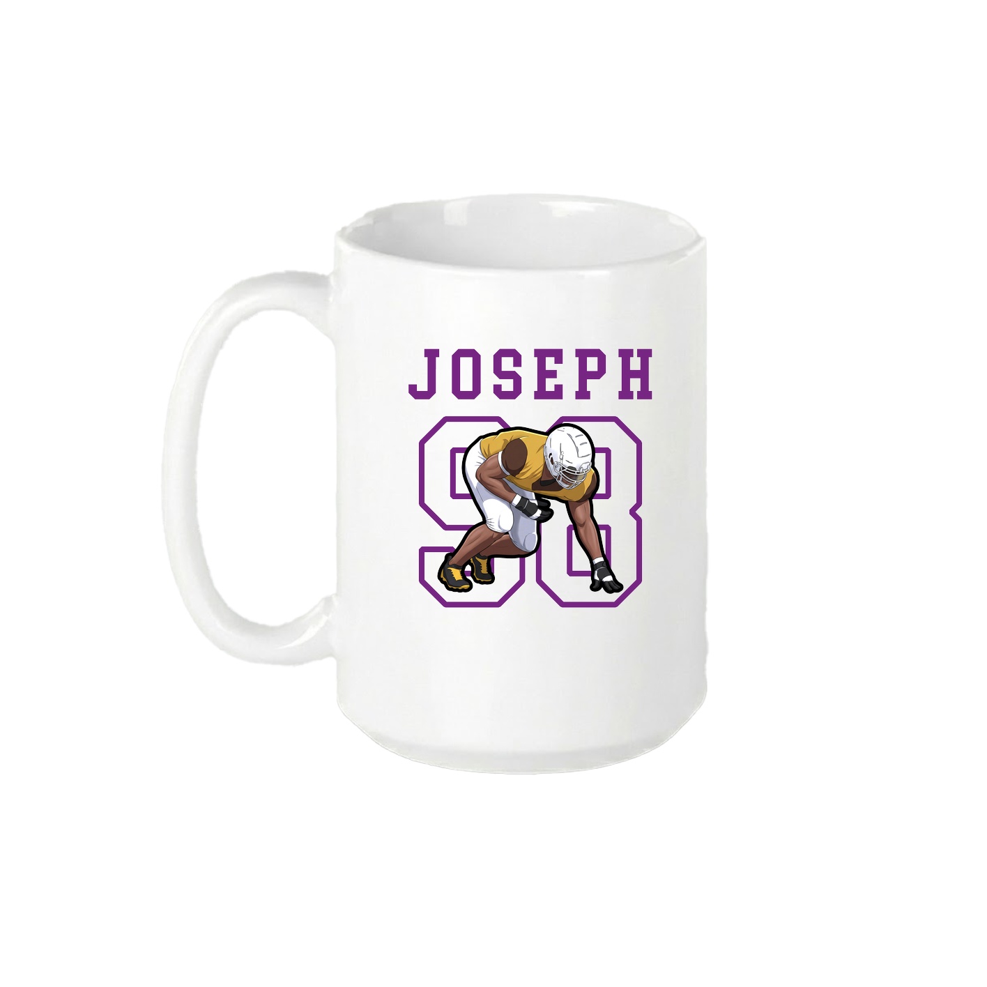 15oz Coffee Mug — Shirsey in White