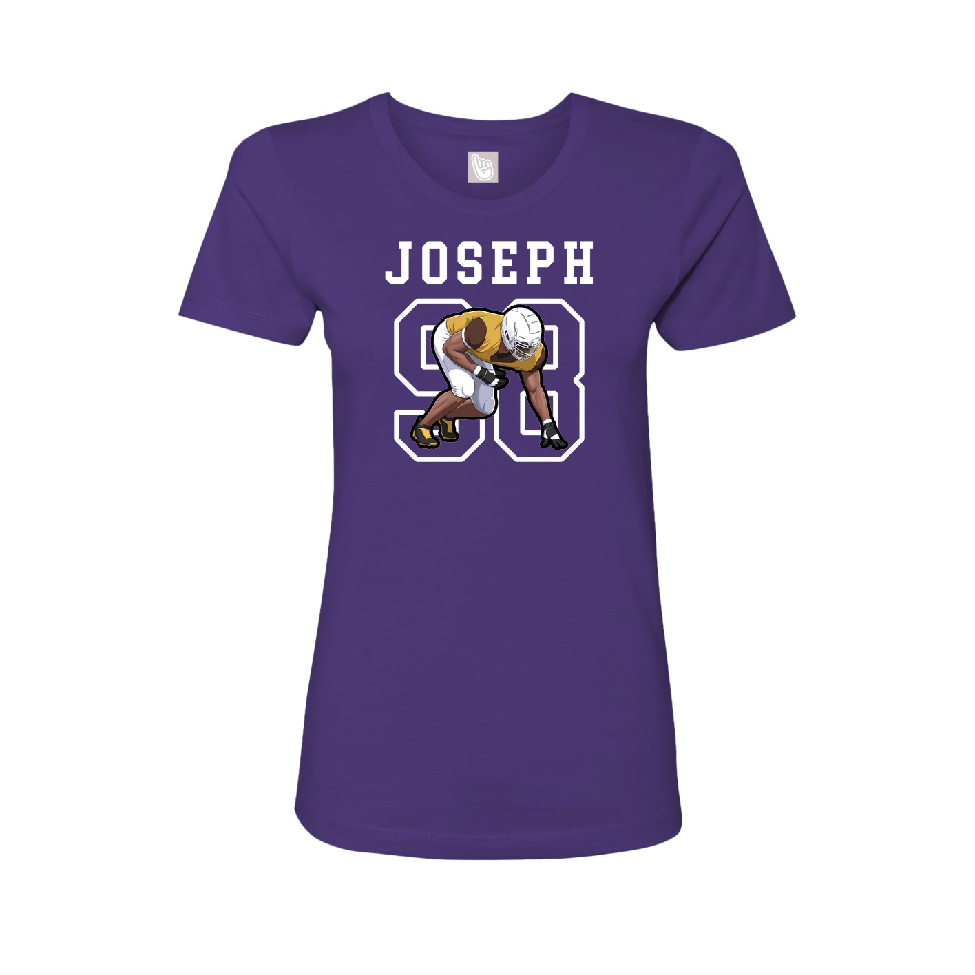 Fitted Women's Tee — Shirsey in Purple
