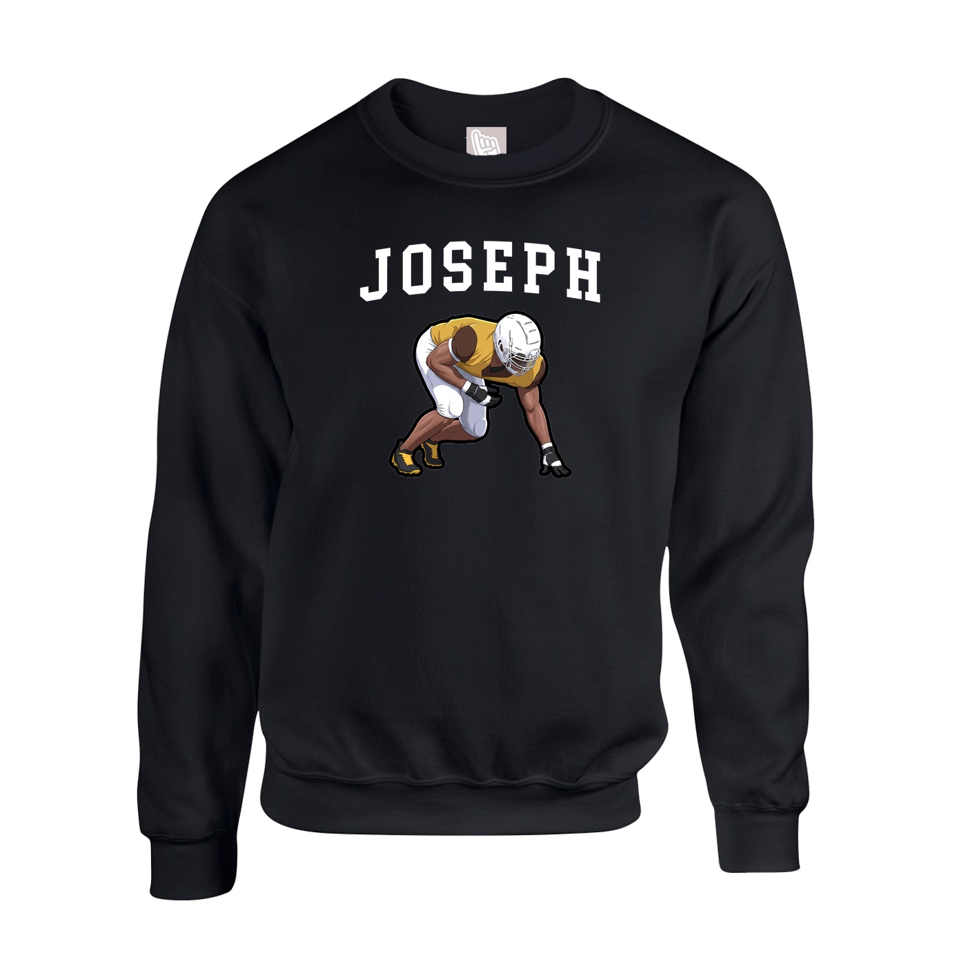 Fleece Crew — Shirsey in Black