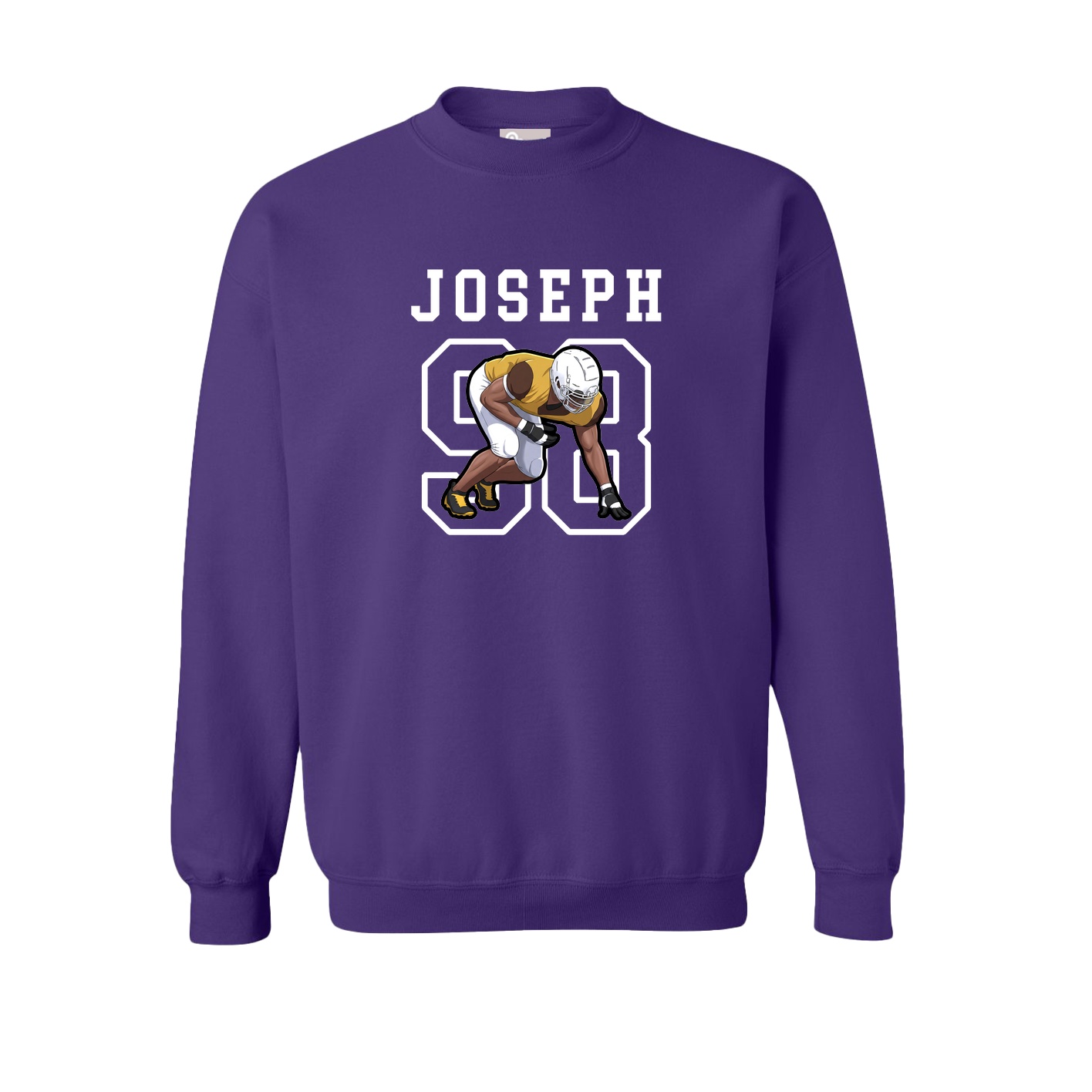 Fleece Crew — Shirsey in Purple