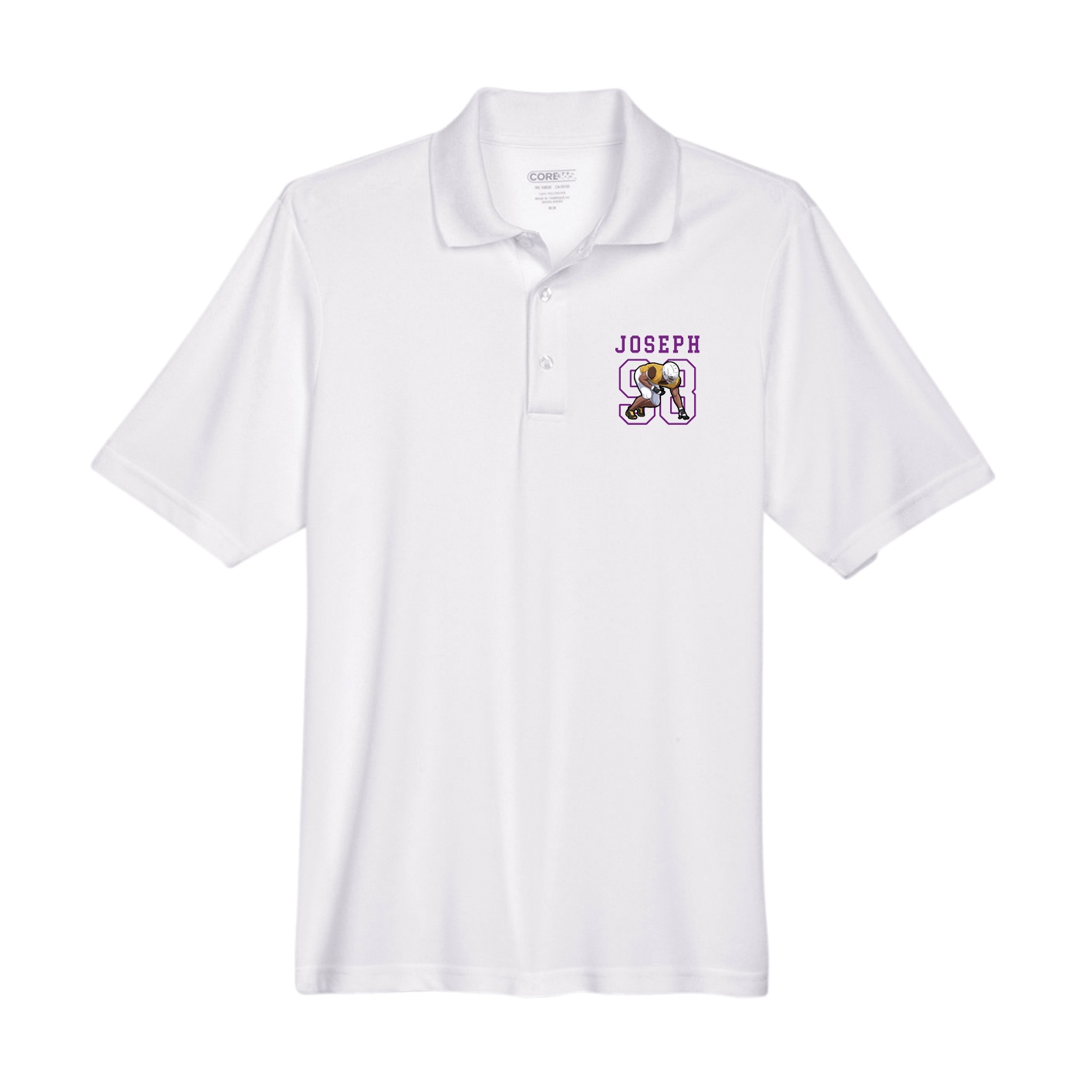 Performance Polo — Shirsey in White