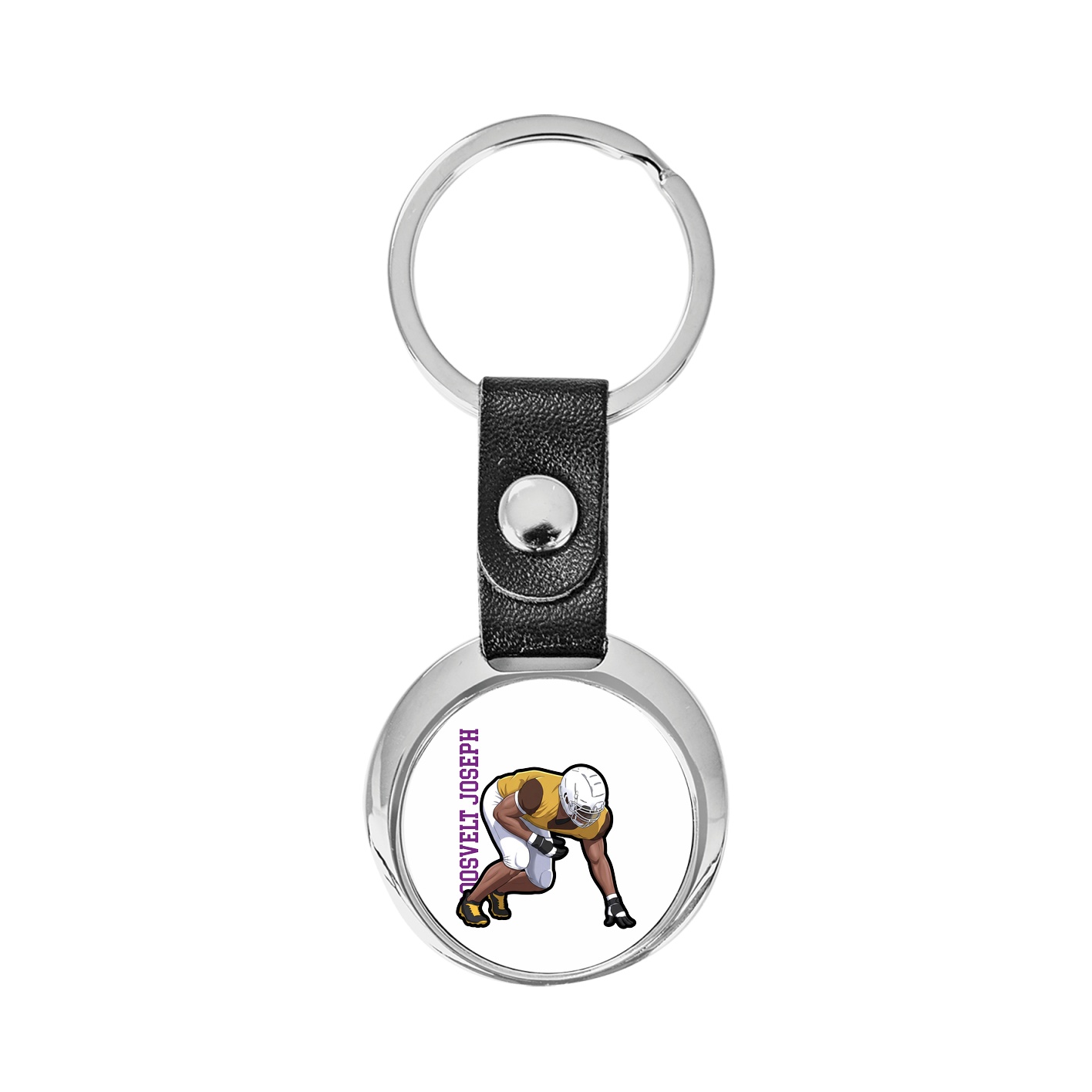 Key Chain — Name Vertical in Classic