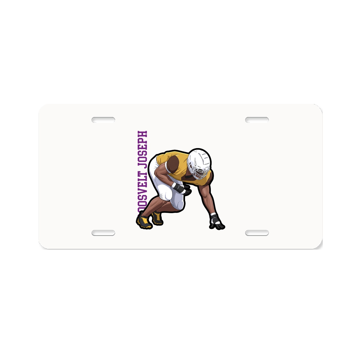 Aluminum License Plate