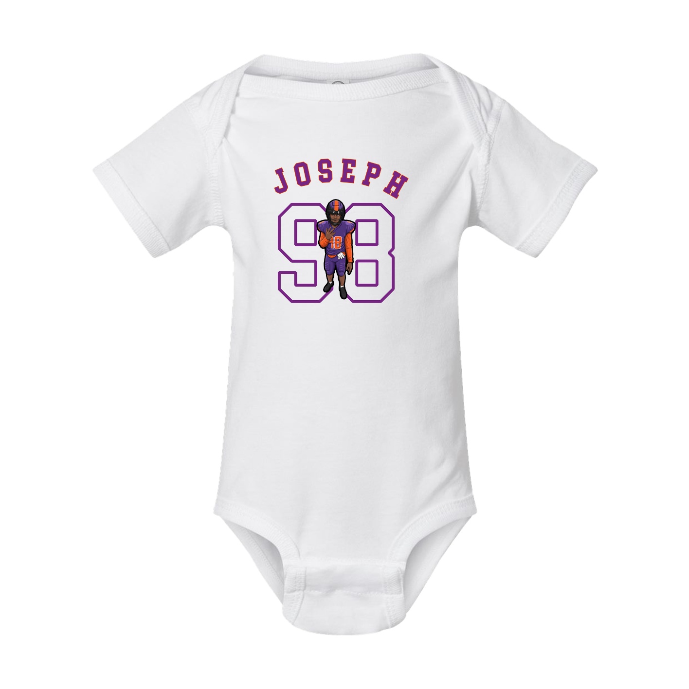 Baby Onesie — Shirsey Arch in White