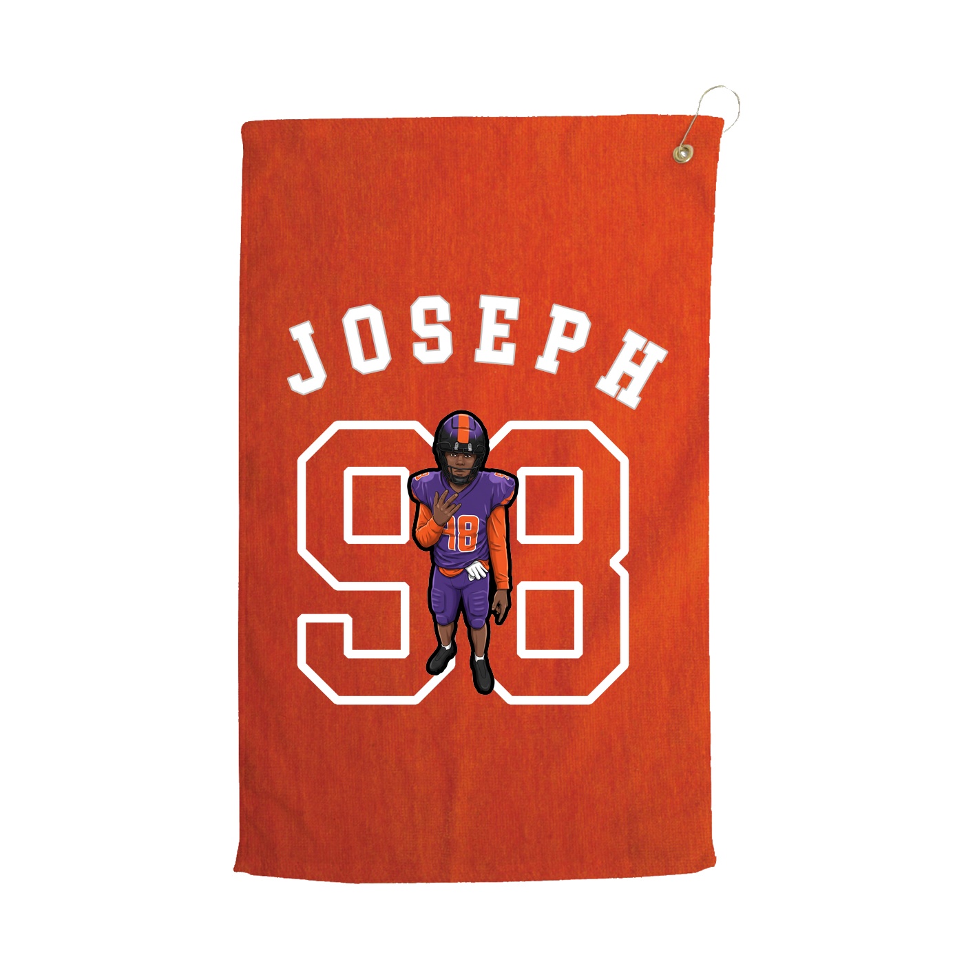 Golf Towel — Shirsey Arch in Orange