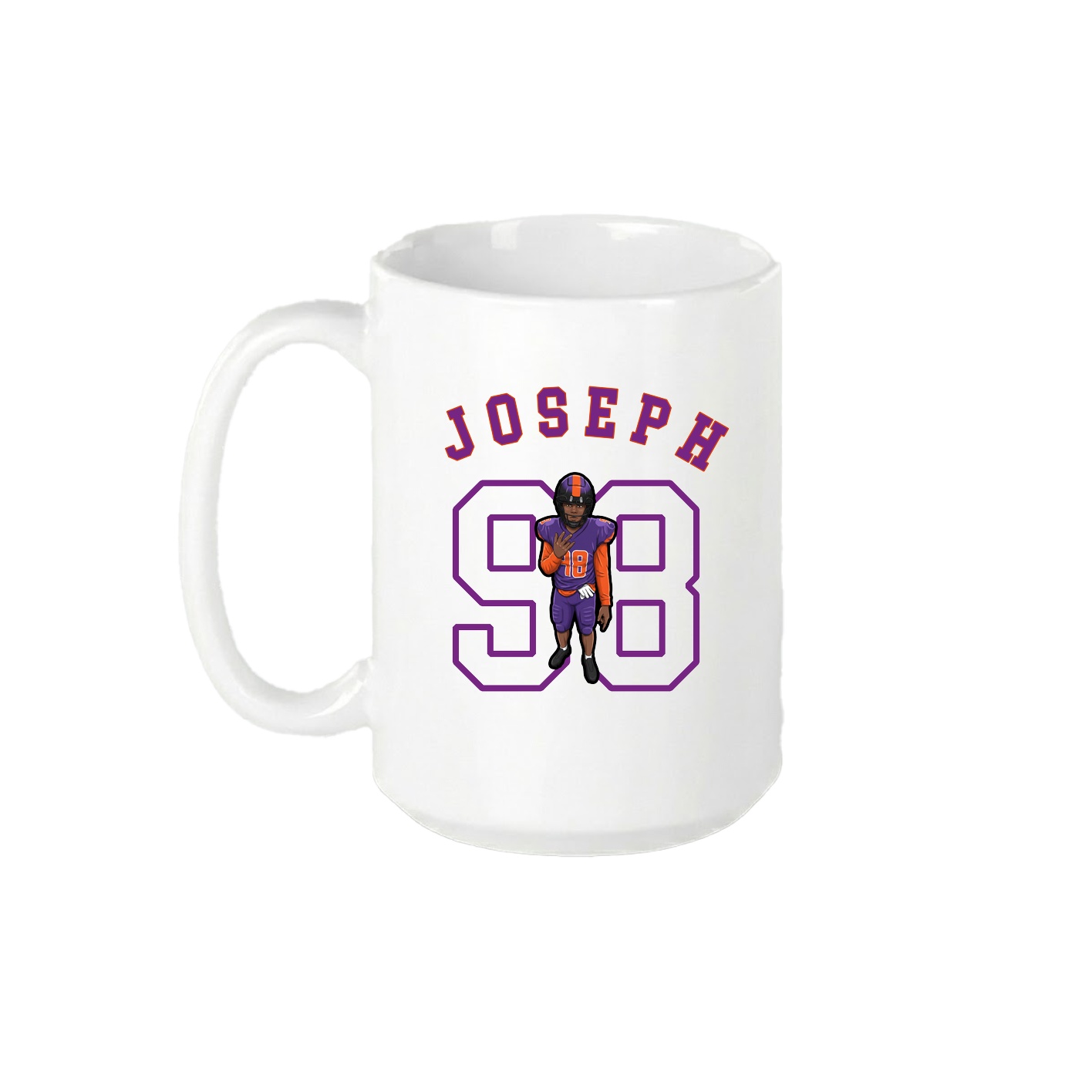 15oz Coffee Mug — Shirsey Arch in White