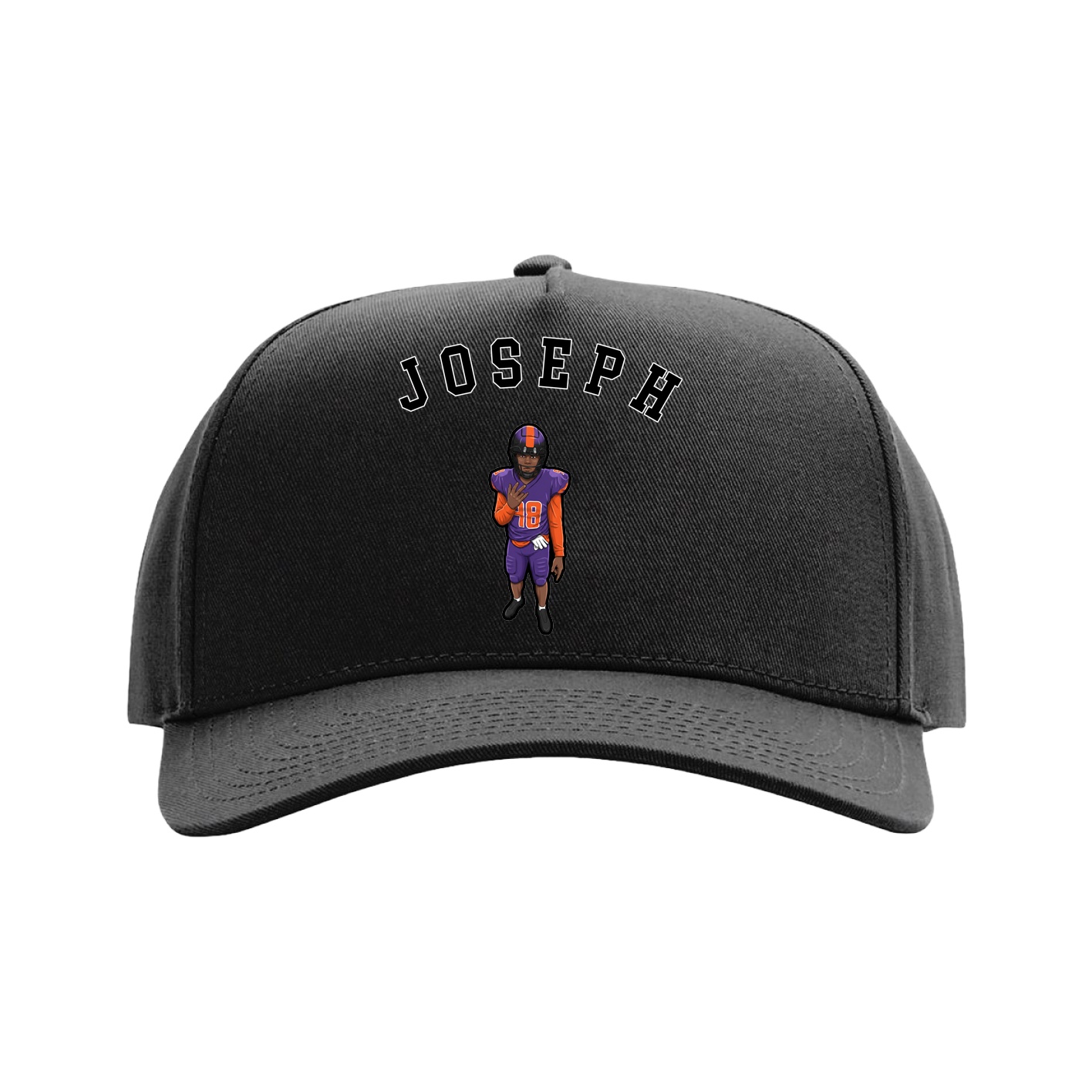 Full Fabric Five-Panel Champ Cap
