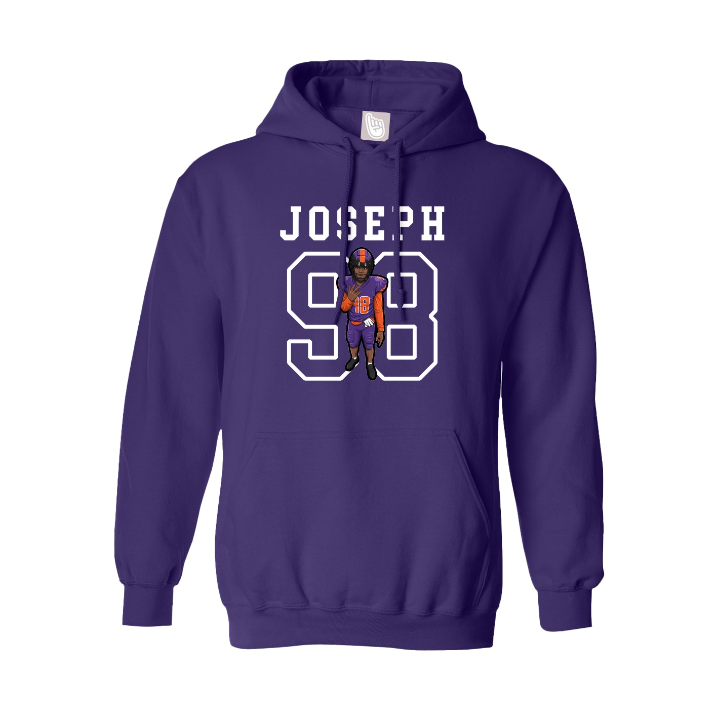Youth Hoodie — Shirsey in Purple