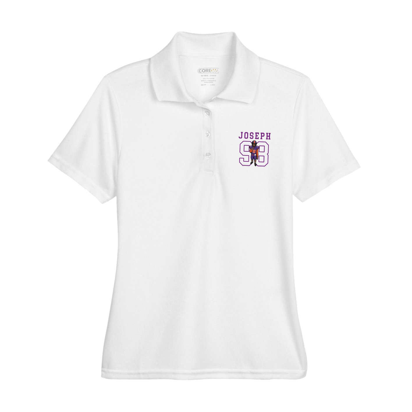 Womens Performance Polo — Shirsey in White
