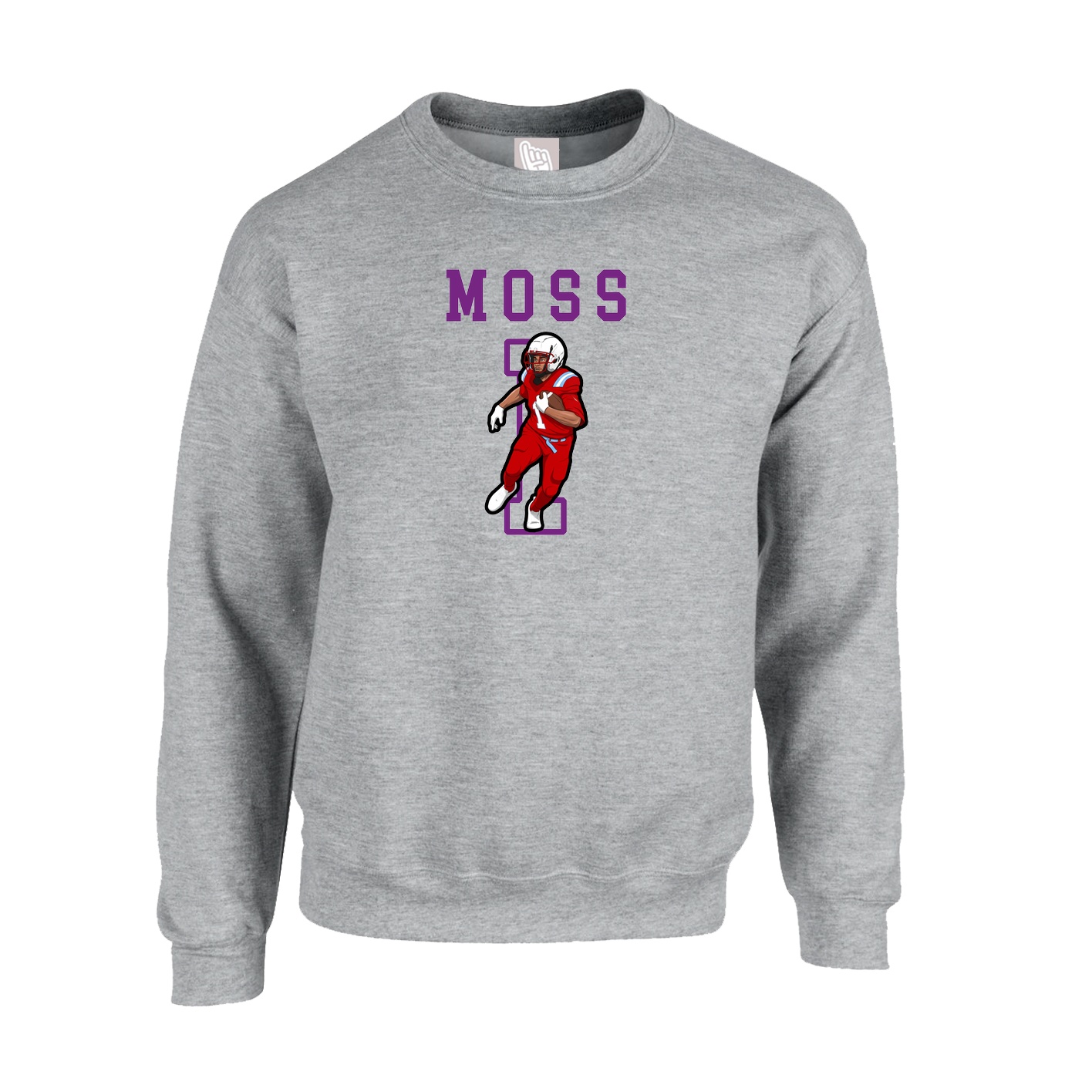 Fleece Crew — Shirsey in Grey