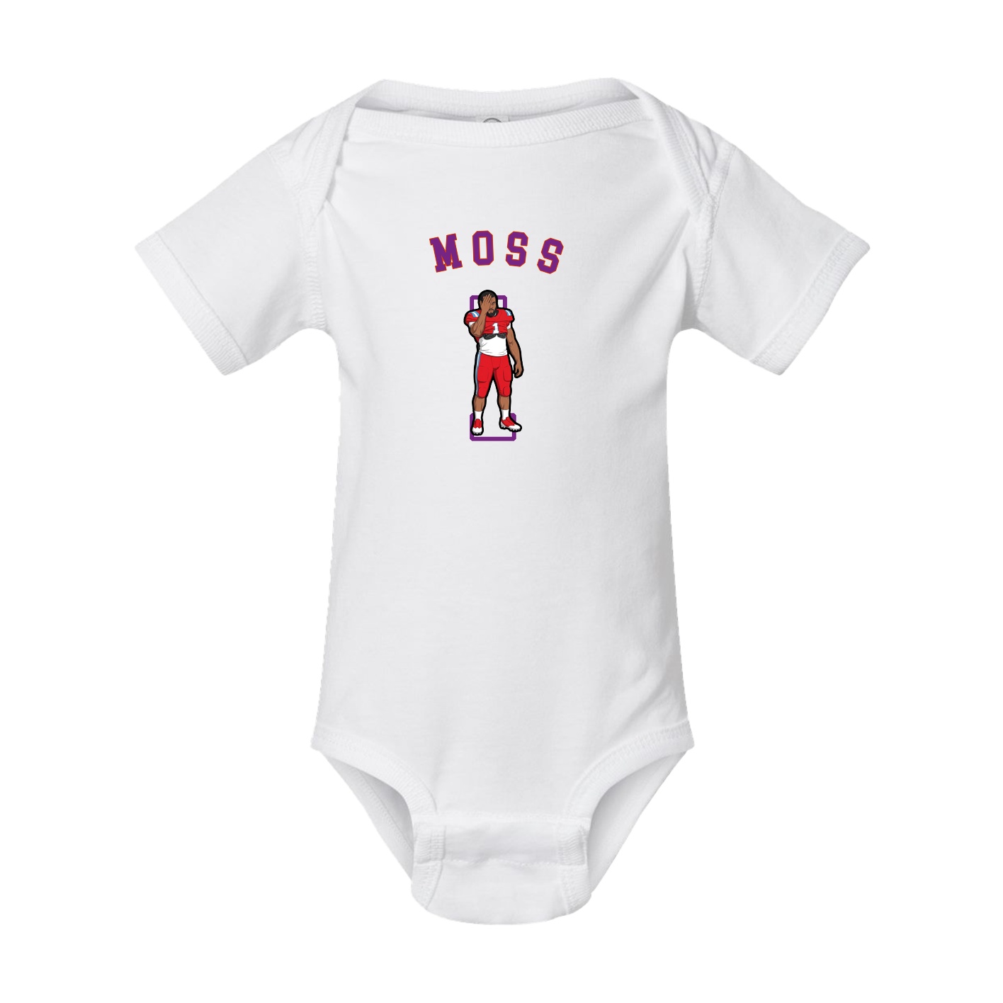 Baby Onesie — Shirsey Arch in White