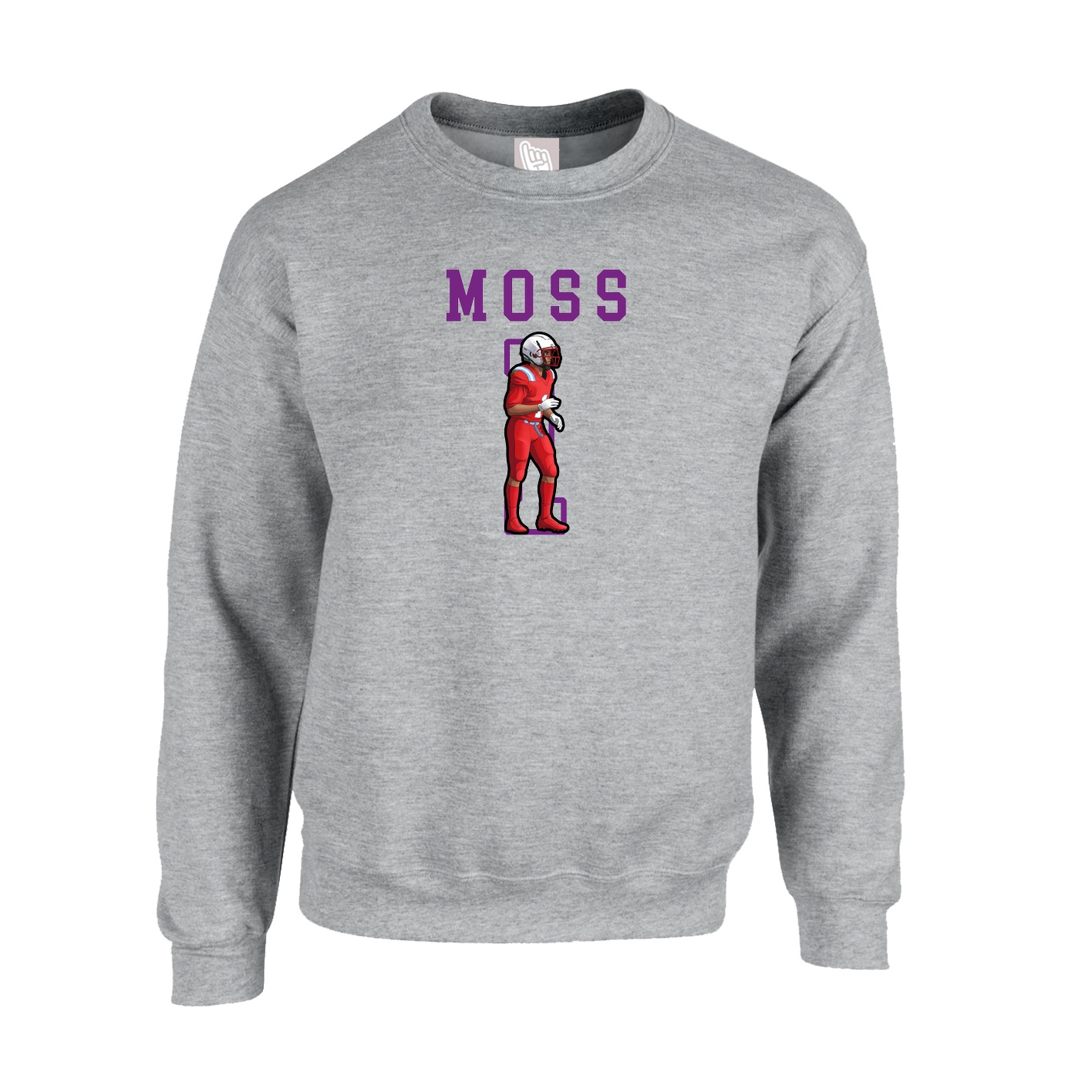 Fleece Crew — Shirsey in Grey