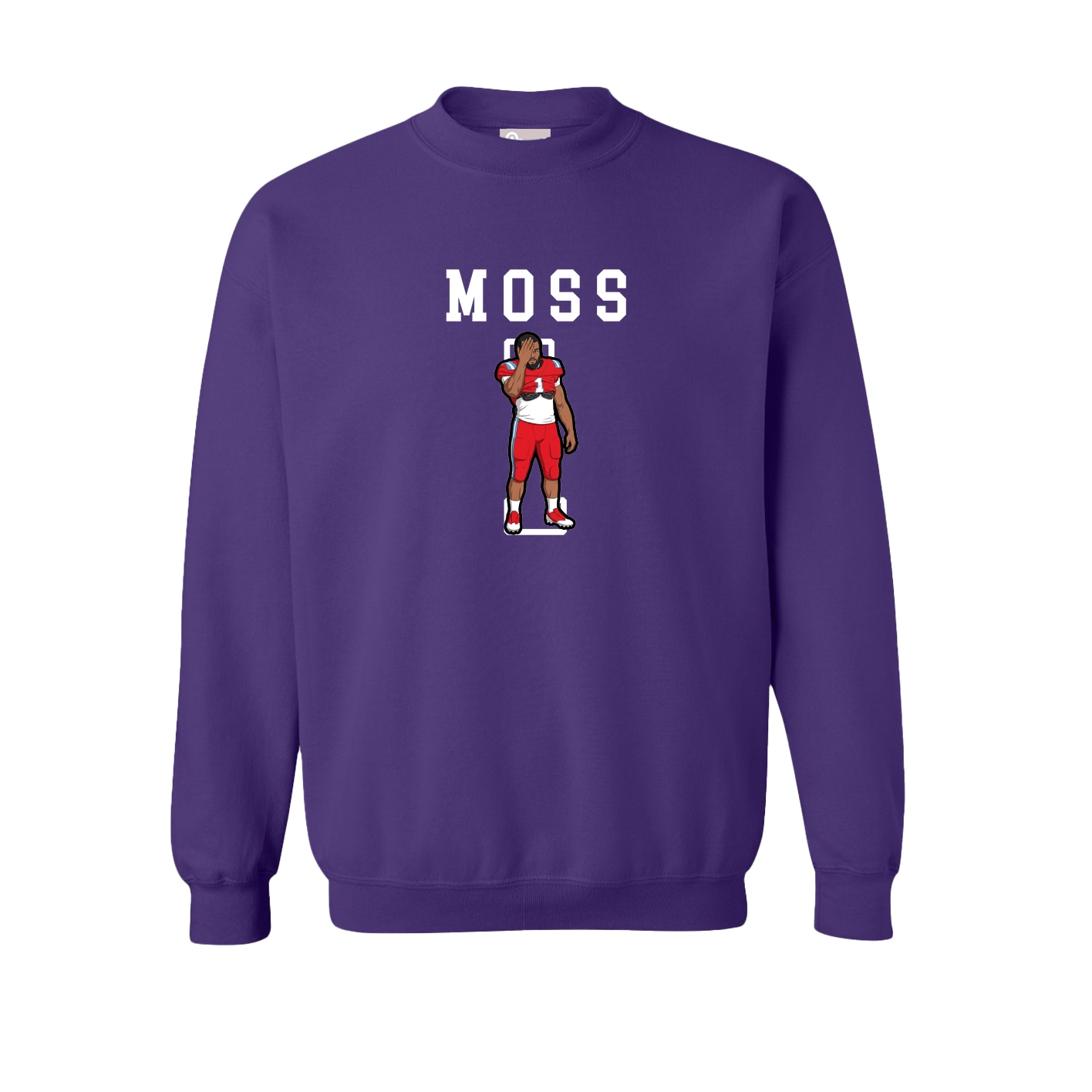 Fleece Crew — Shirsey in Purple
