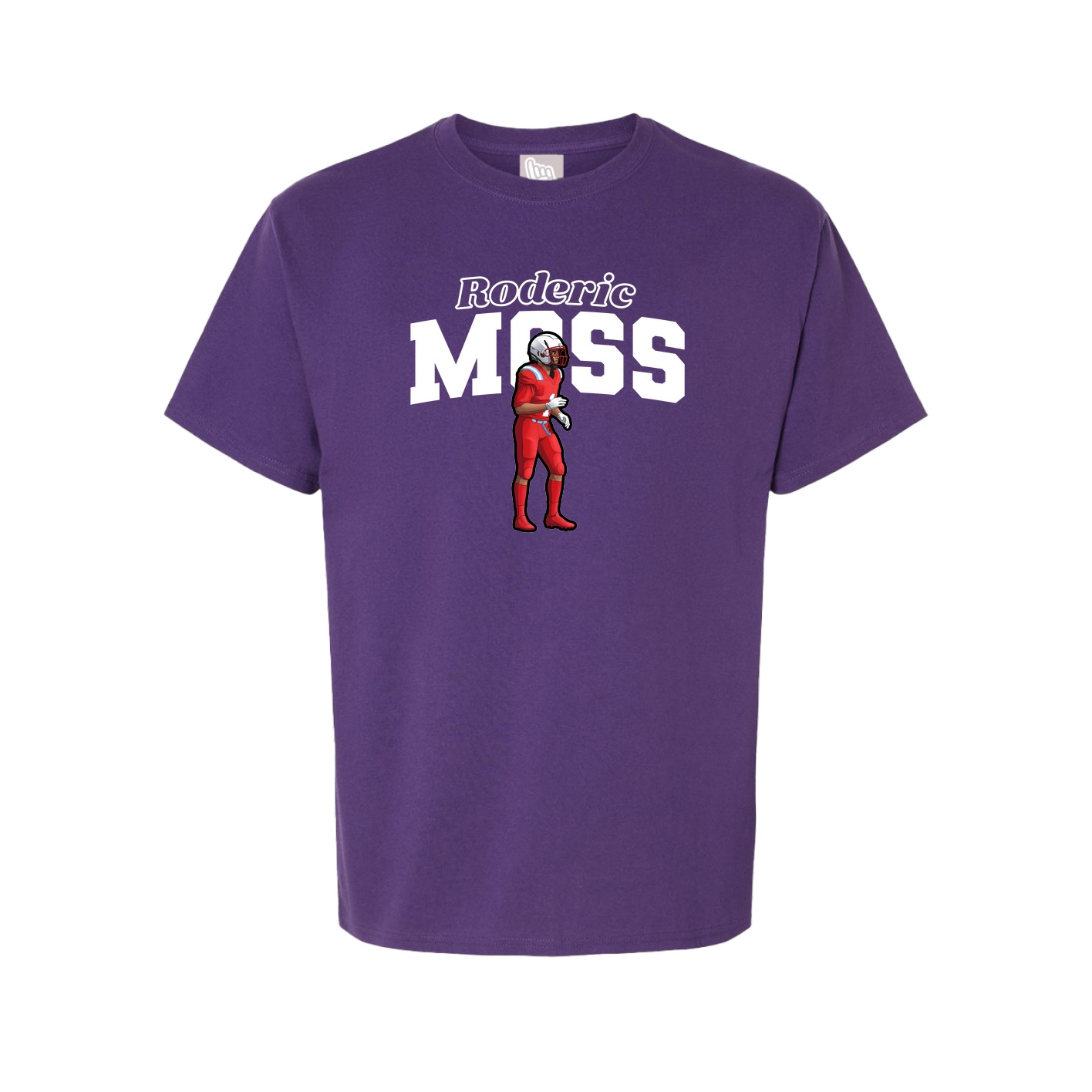 Tee — Name Arch in Purple