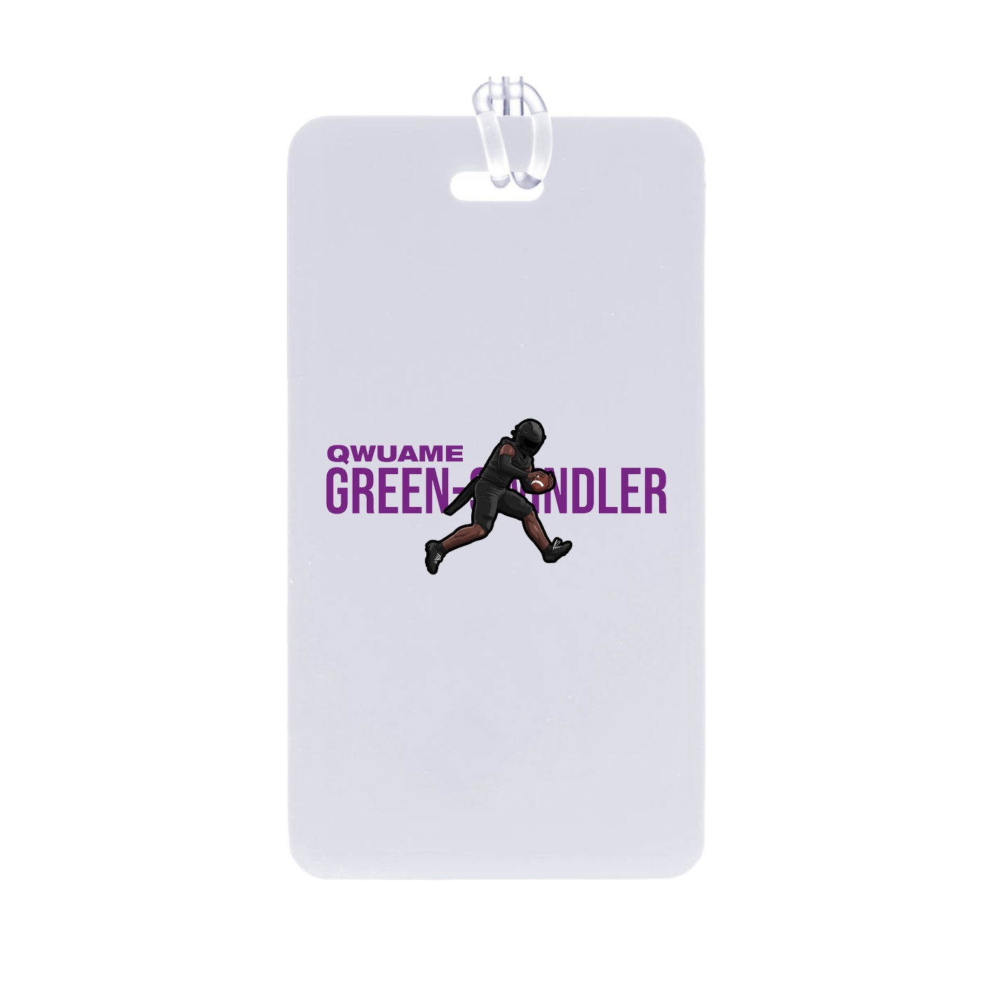 Bag Tag — Player Name in Classic