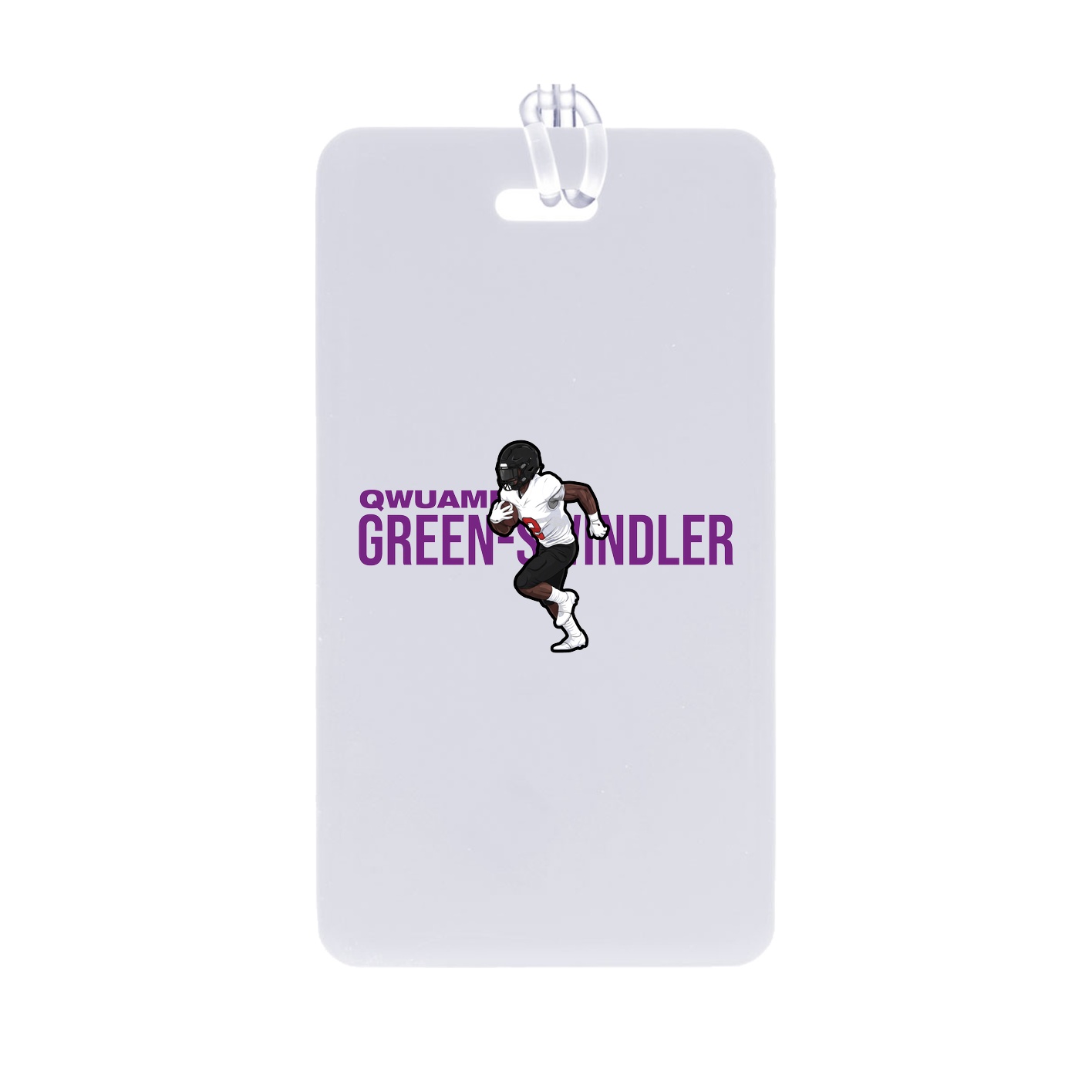 Bag Tag — Player Name in Classic