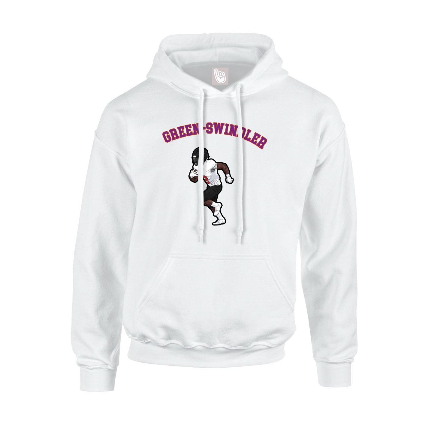 Hoodie — Shirsey Arch in White