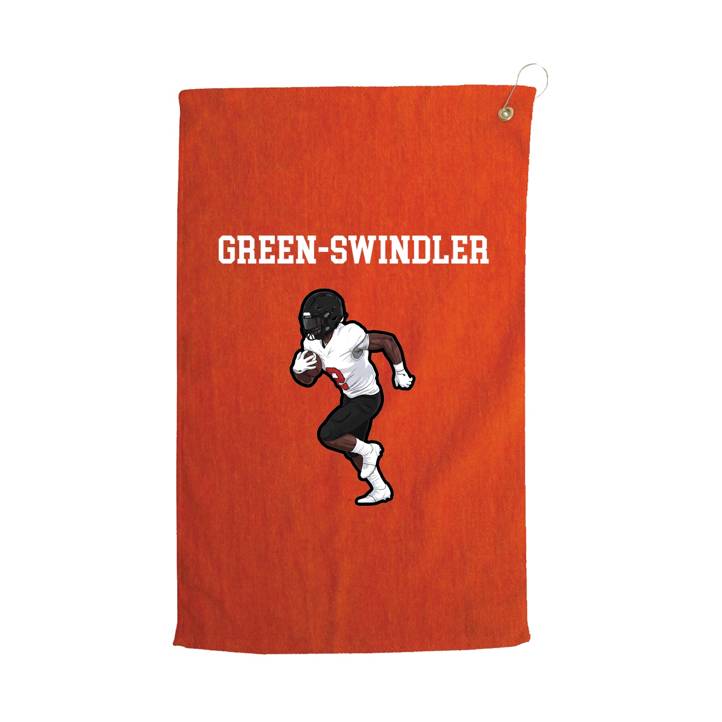 Golf Towel — Shirsey in Orange