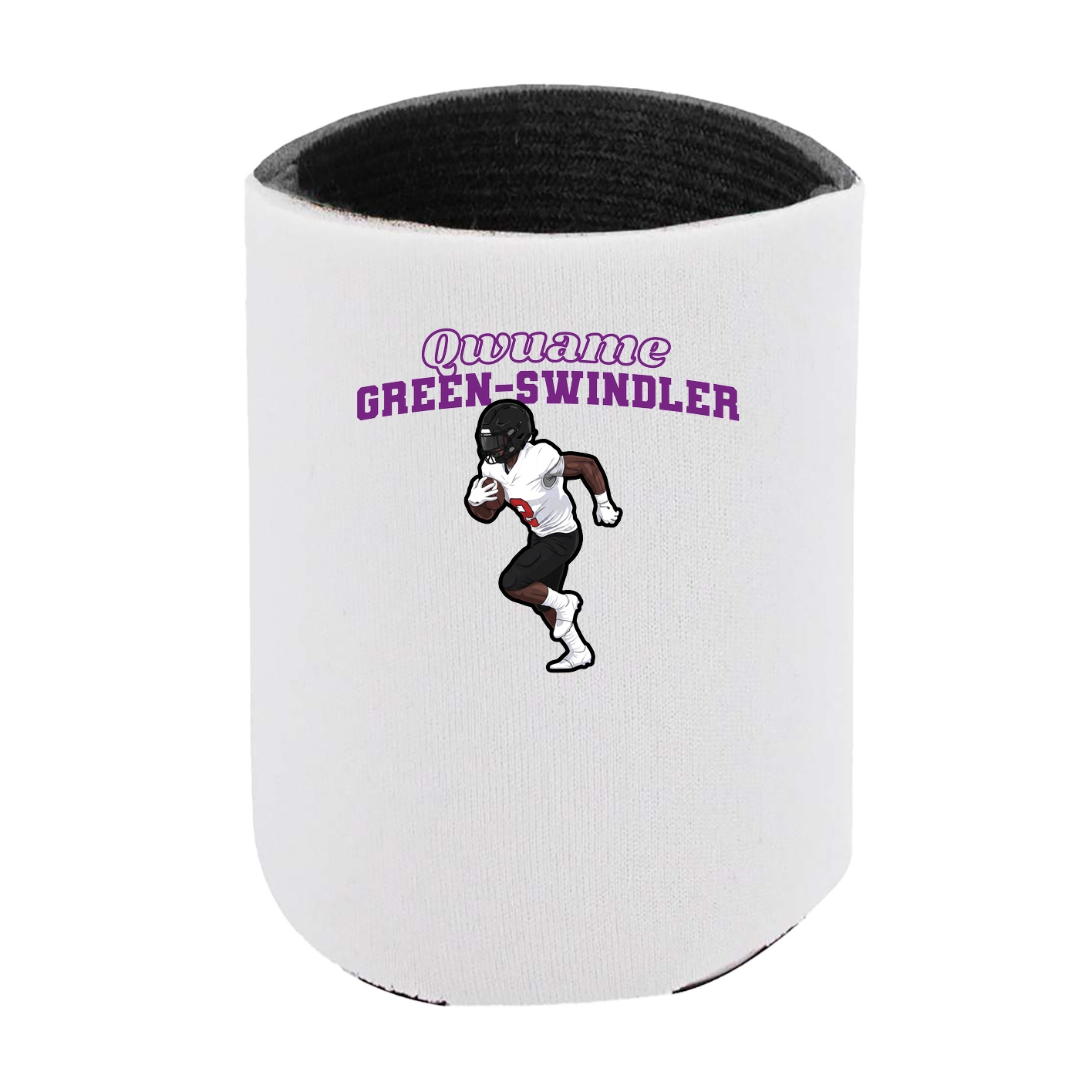 Can Holder — Name Arch in White