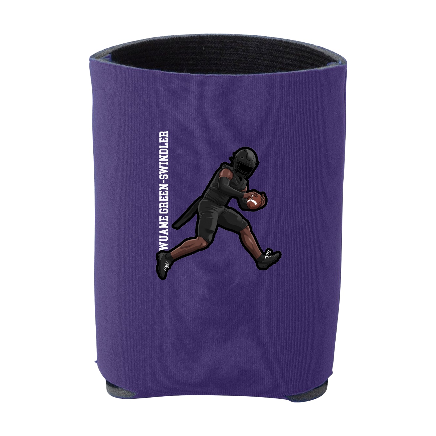 Can Holder — Name Vertical in Purple