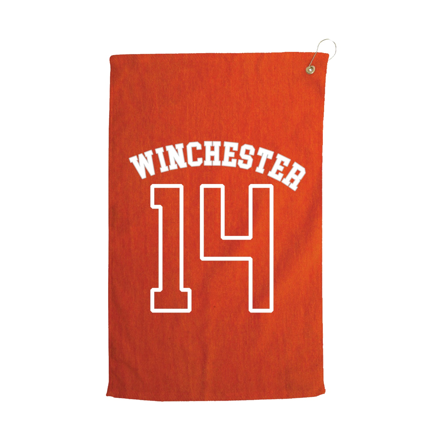 Golf Towel — Shirsey Arch in Orange