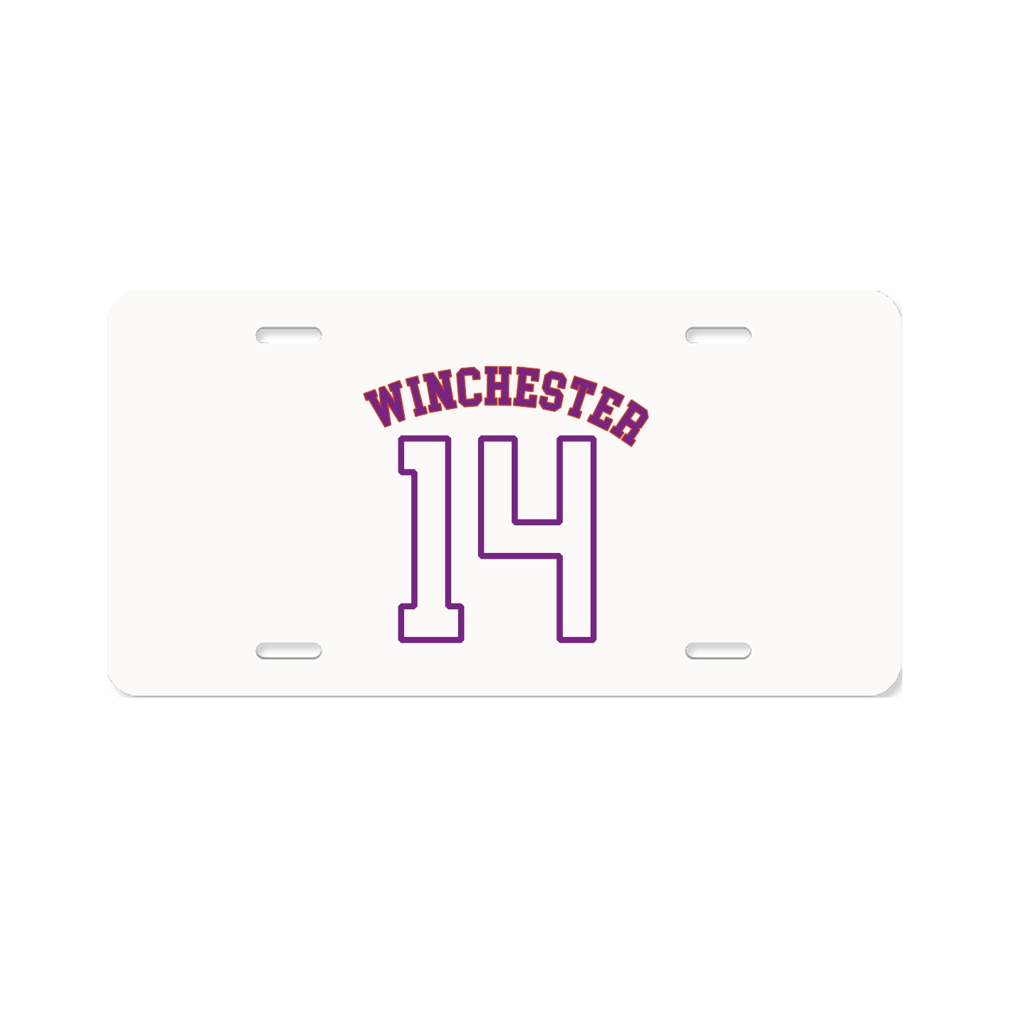 License Plate — Shirsey Arch in Classic
