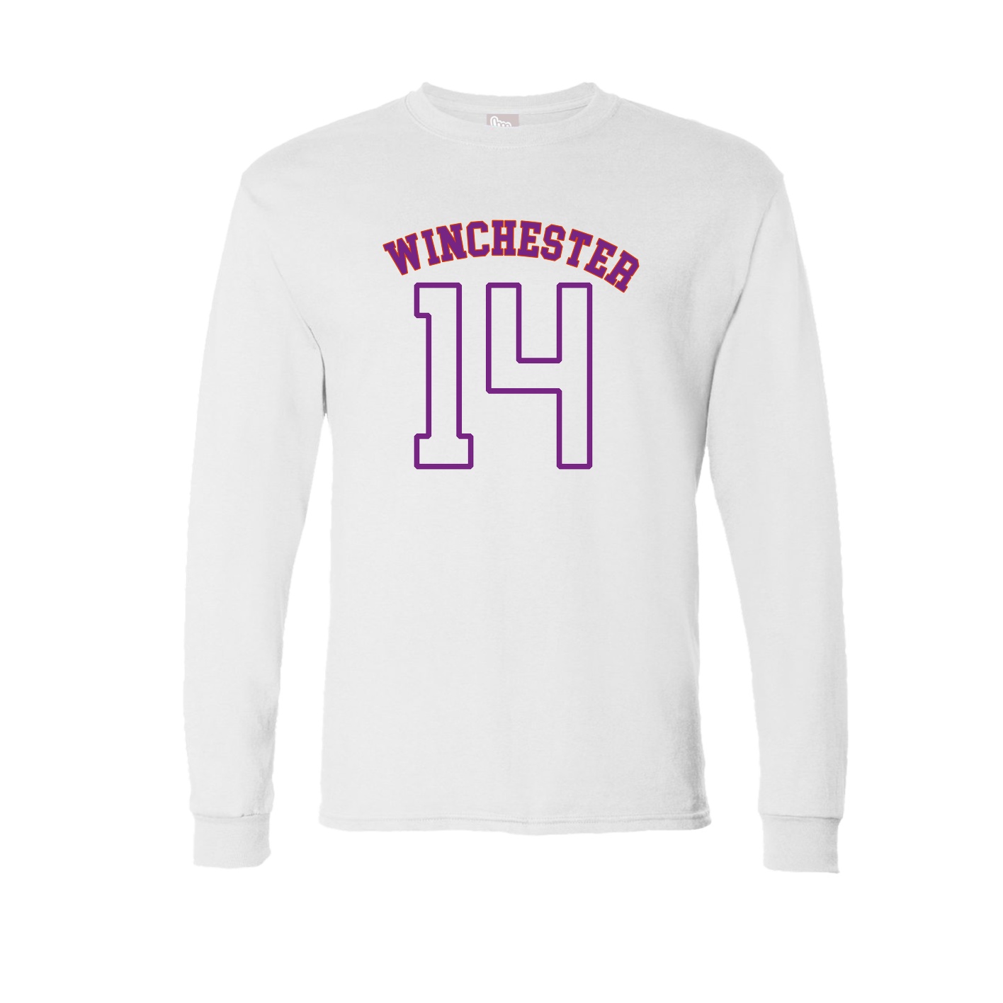 Long Sleeve Tee — Shirsey Arch in White