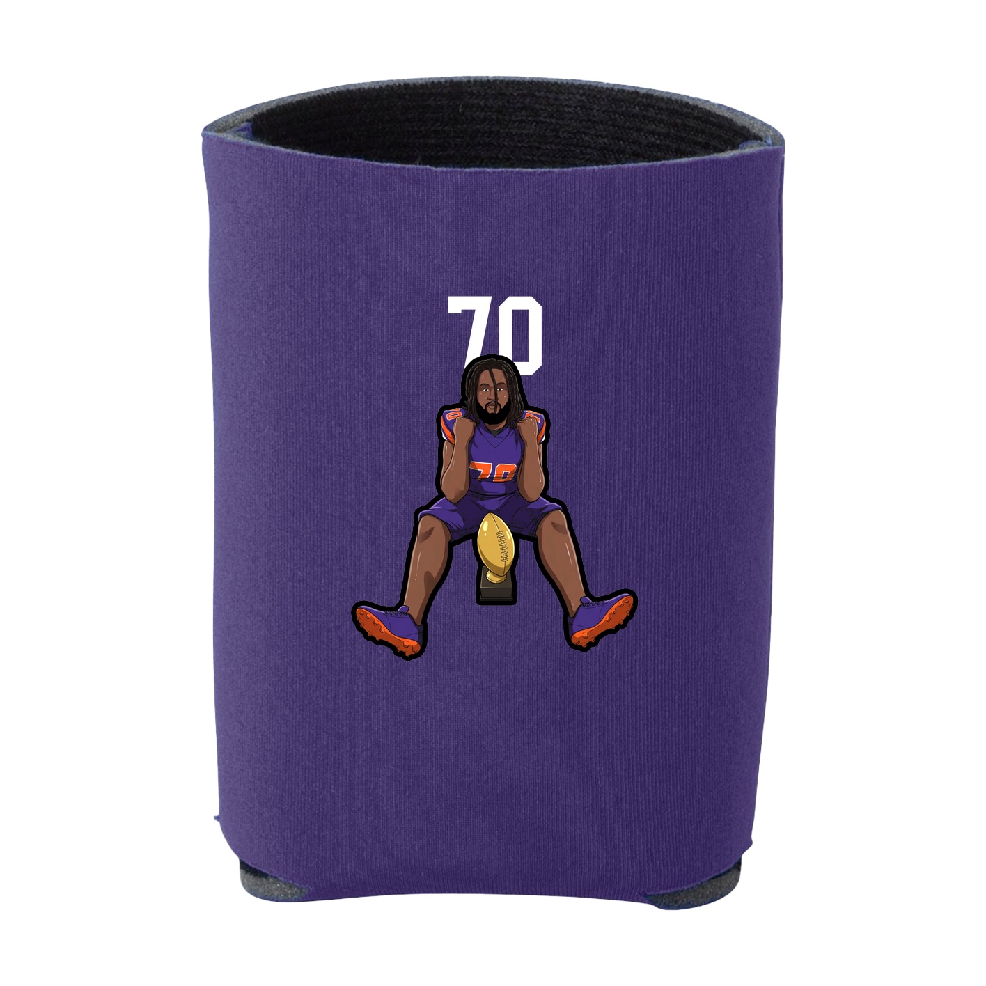 Can Holder — Number Top in Purple
