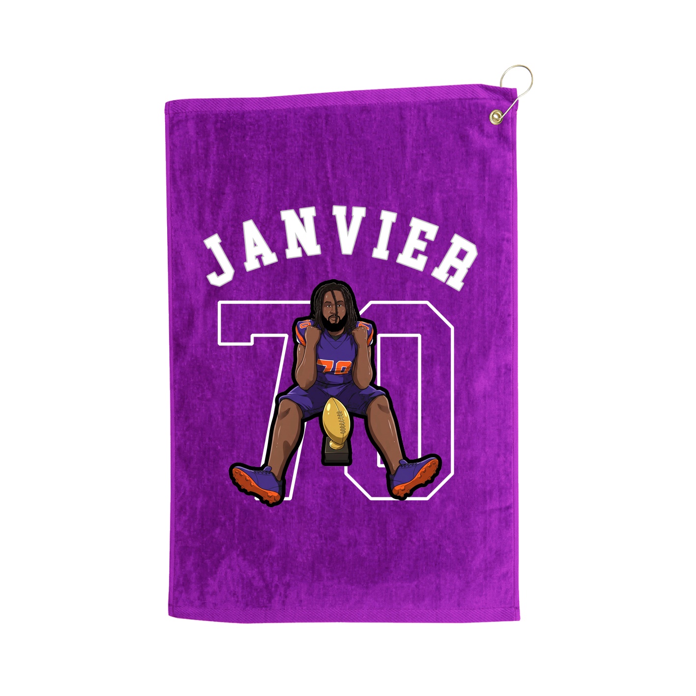 Golf Towel — Shirsey Arch in Purple